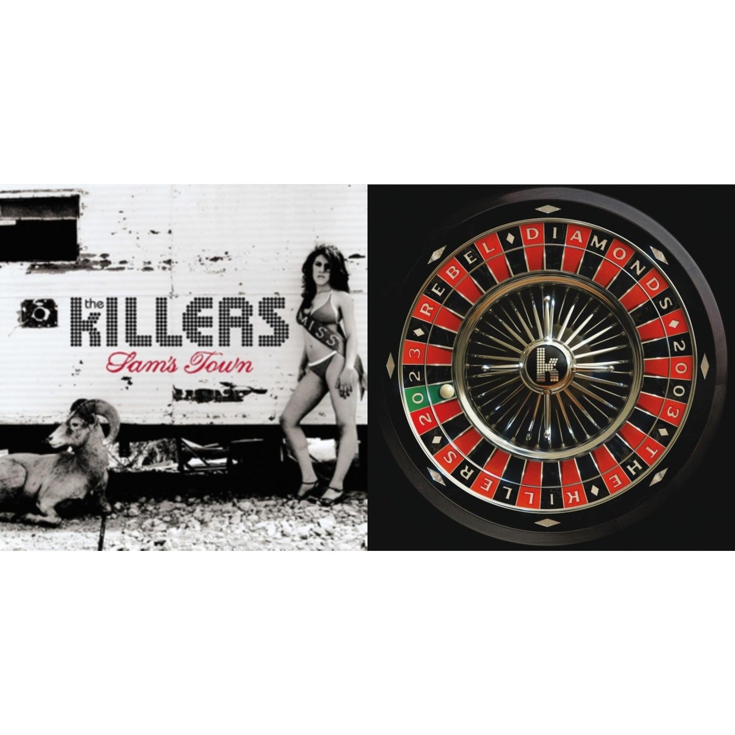 Killers - Rebel Diamonds (2LP) & Sam's Town