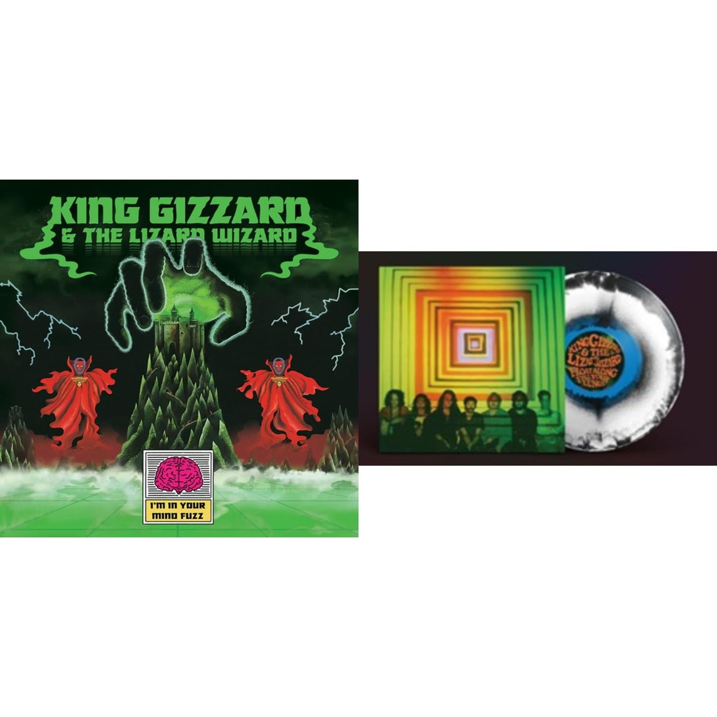 King Gizzard & The Lizard Wizard - I'm In Your Mind Fuzz & Float Along - Fill Your Lungs (Venusian Sky Color LP Vinyl)