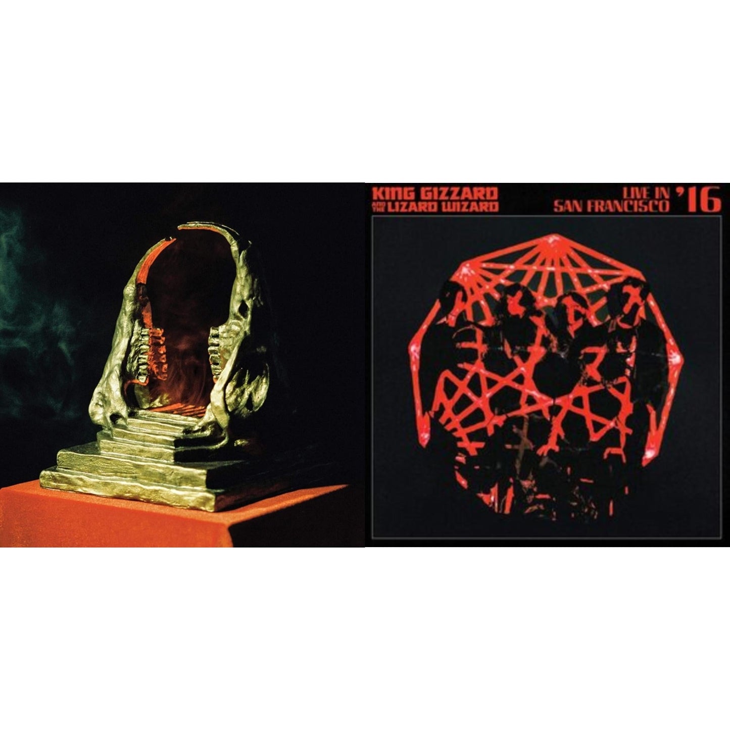 King Gizzard & The Lizard Wizard - Infest The Rats' Nest (Red/Black LP Vinyl) & Live In San Francisco '16 (Deluxe/2LP/Fog/Sunburst Vinyl)