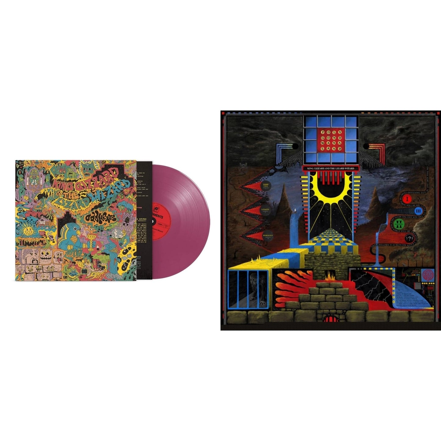 King Gizzard & The Lizard Wizard - Polygondwanaland & Oddments (Plum LP Vinyl)