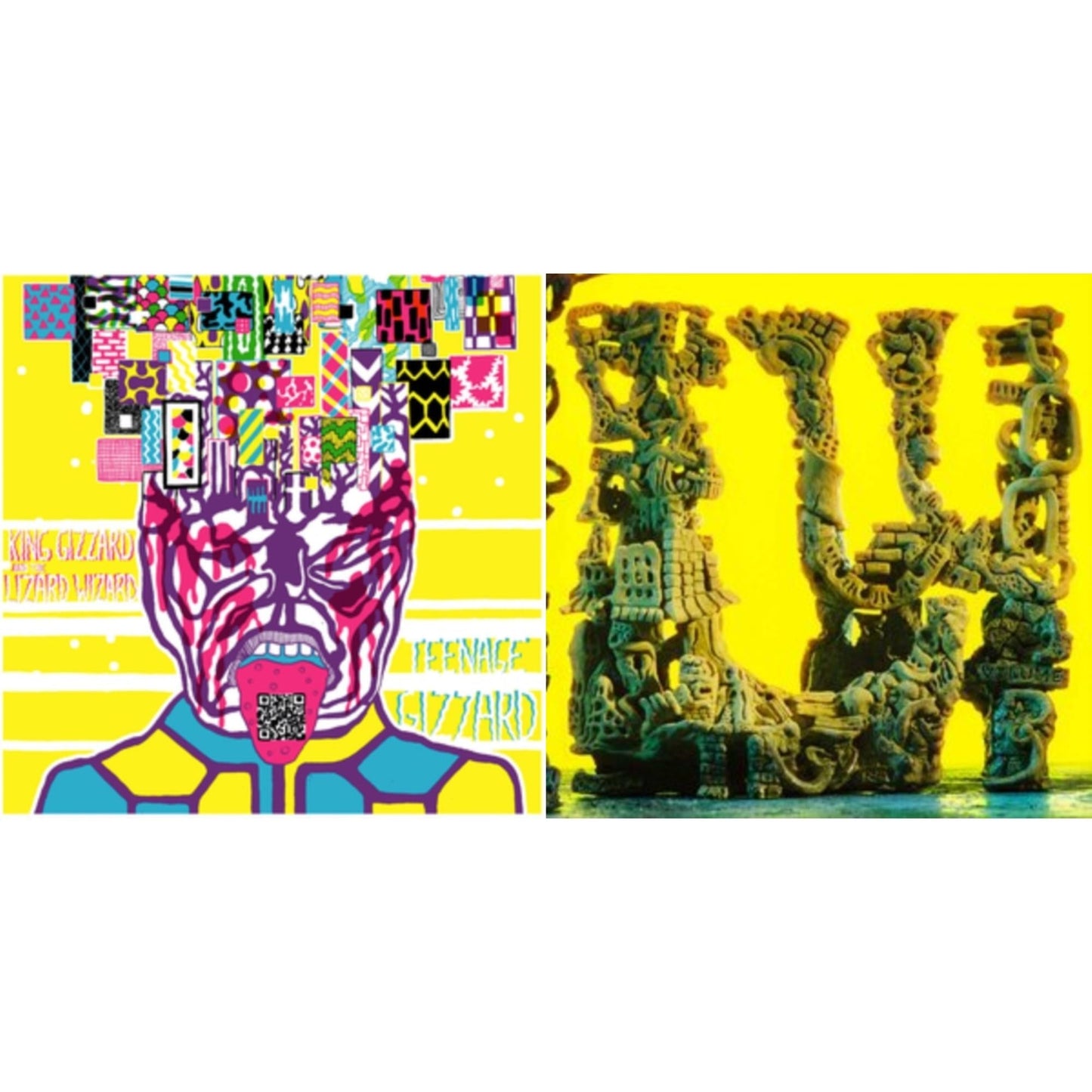 King Gizzard & The Lizard Wizard - Teenage Gizzard (Fuzz Club Official Bootleg) (Deluxe Edition) & L.W. - LP Vinyl Bundle