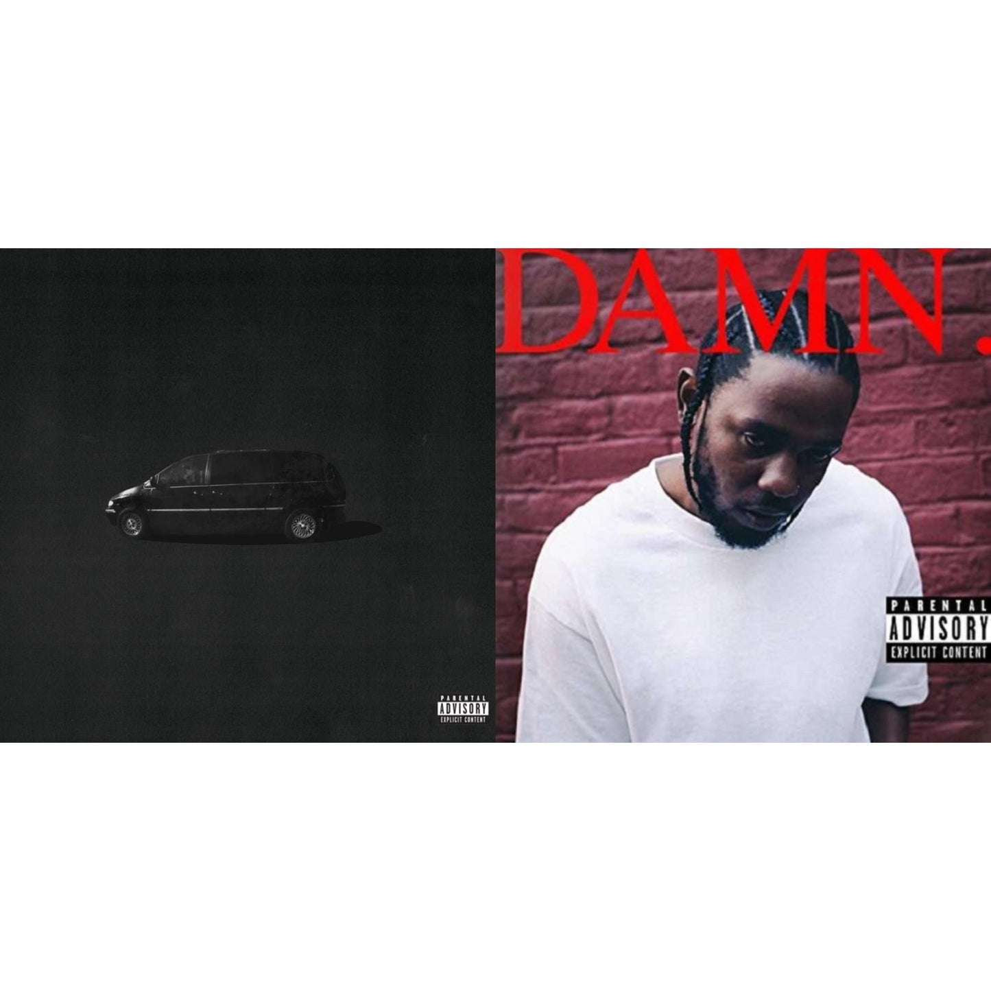 Kendrick Lamar - Good Kid, M.A.A.D City (X) (10Th Anniversary Edition) & Damn. - CD Bundle
