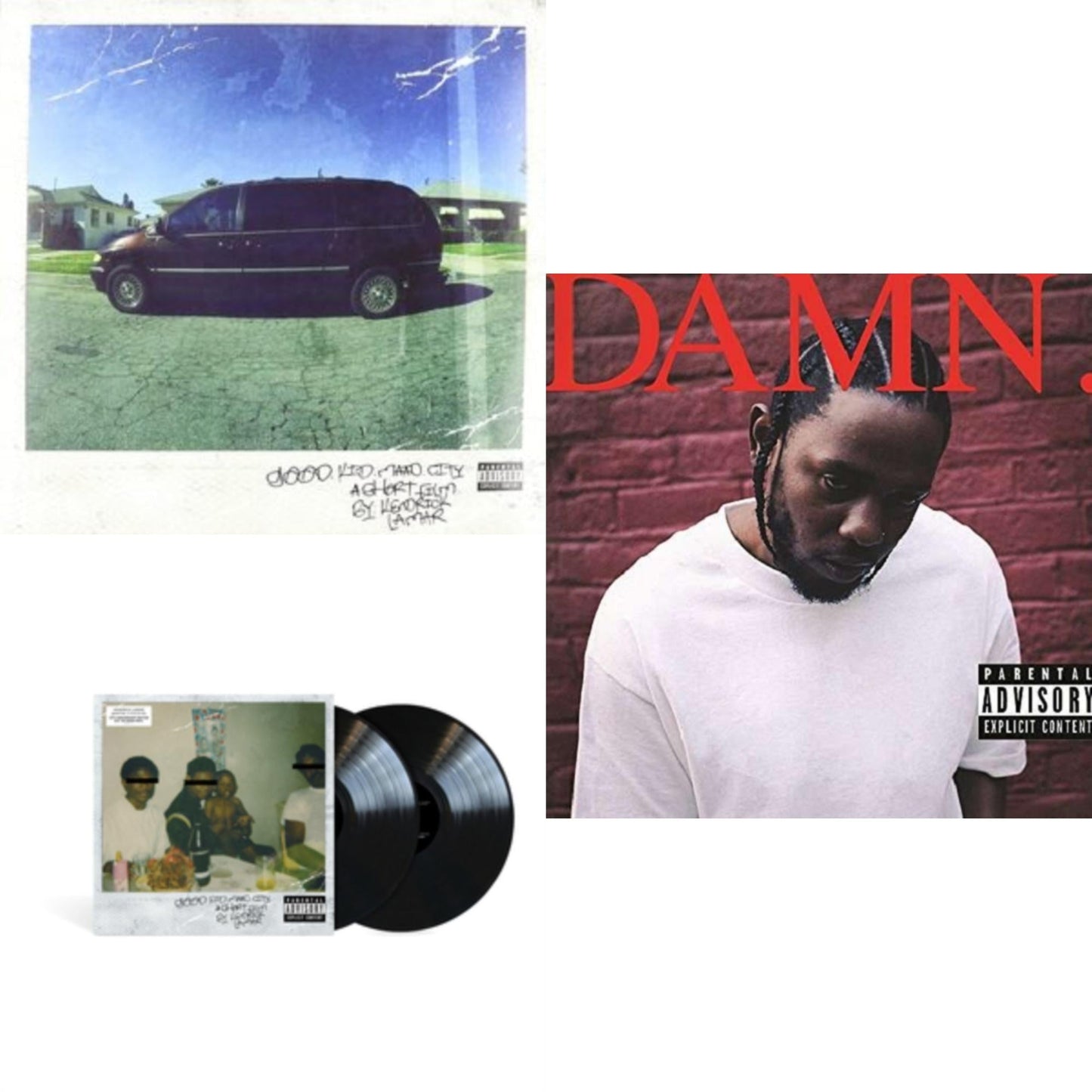 Kendrick Lamar - Good Kid, M.A.A.D City (X) (10Th Anniversary Edition/2LP) & Good Kid, M.A.A.D City & Damn. (X) (2LP/180G)