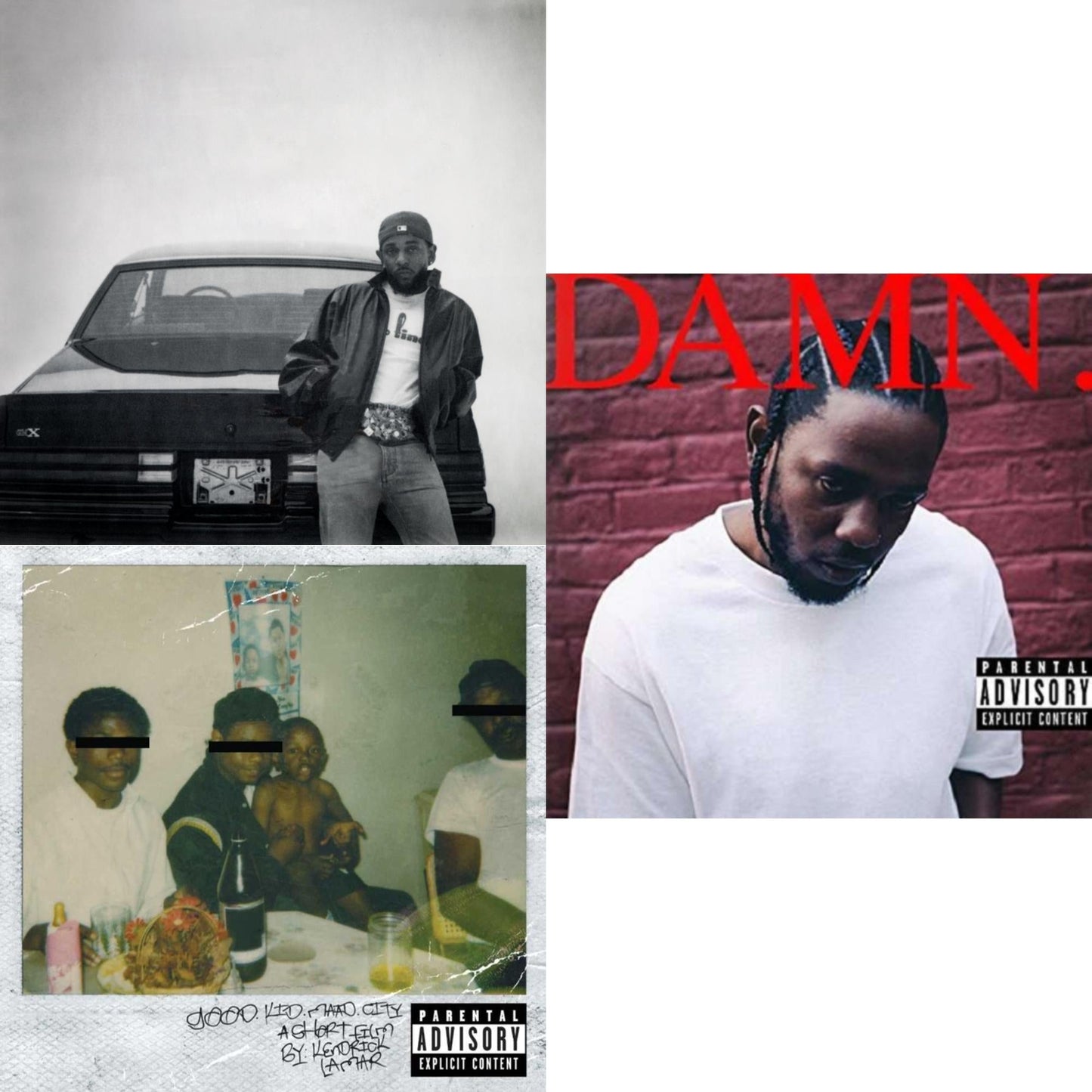 Kendrick Lamar - Gnx (X) & Good Kid, M.A.A.D City & Damn. - CD Bundle