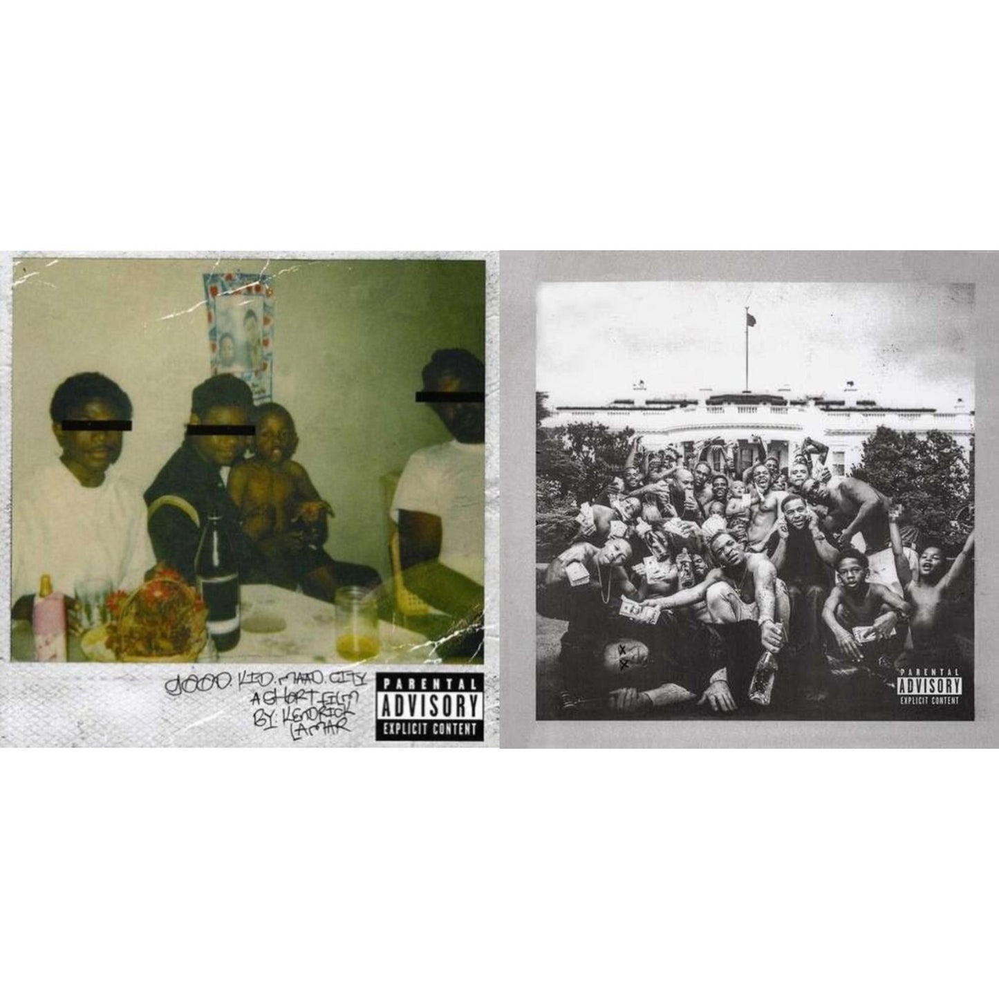 Kendrick Lamar - Good Kid, M.A.A.D City (Remixes) & To Pimp A Butterfly - CD Bundle