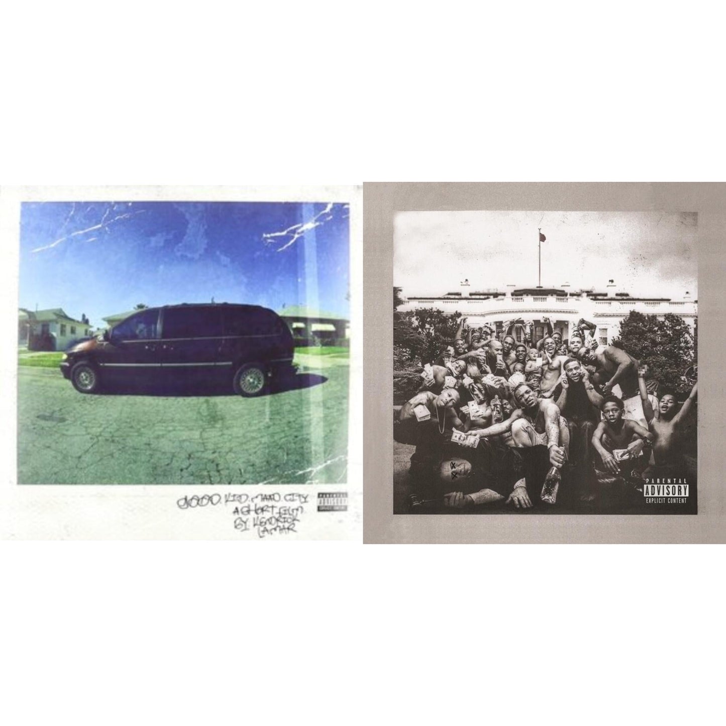 Kendrick Lamar - Good Kid, M.A.A.D City & To Pimp A Butterfly - LP Vinyl Bundle