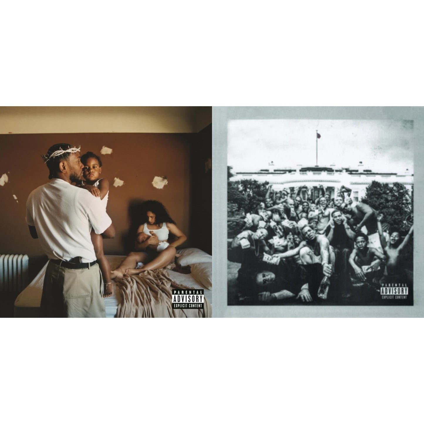 Kendrick Lamar - Mr. Morale & The Big Steppers (X) & To Pimp A Butterfly - CD Bundle