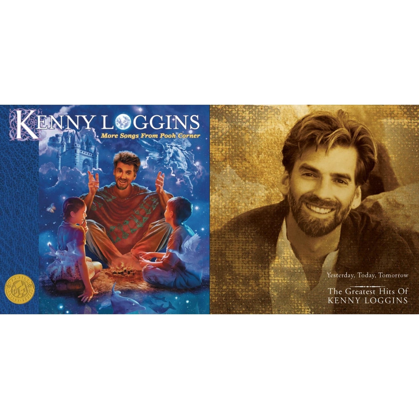 Kenny Loggins - Yesterday Today Tomorrow: Greatest Hits & More Songs From Pooh Corner - CD Bundle