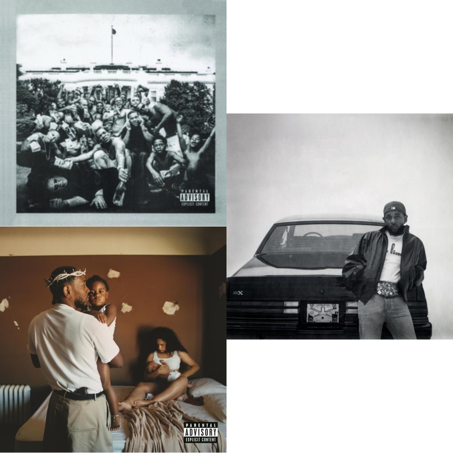 Kendrick Lamar - Mr. Morale & The Big Steppers (X) & Gnx (X) & To Pimp A Butterfly - CD Bundle