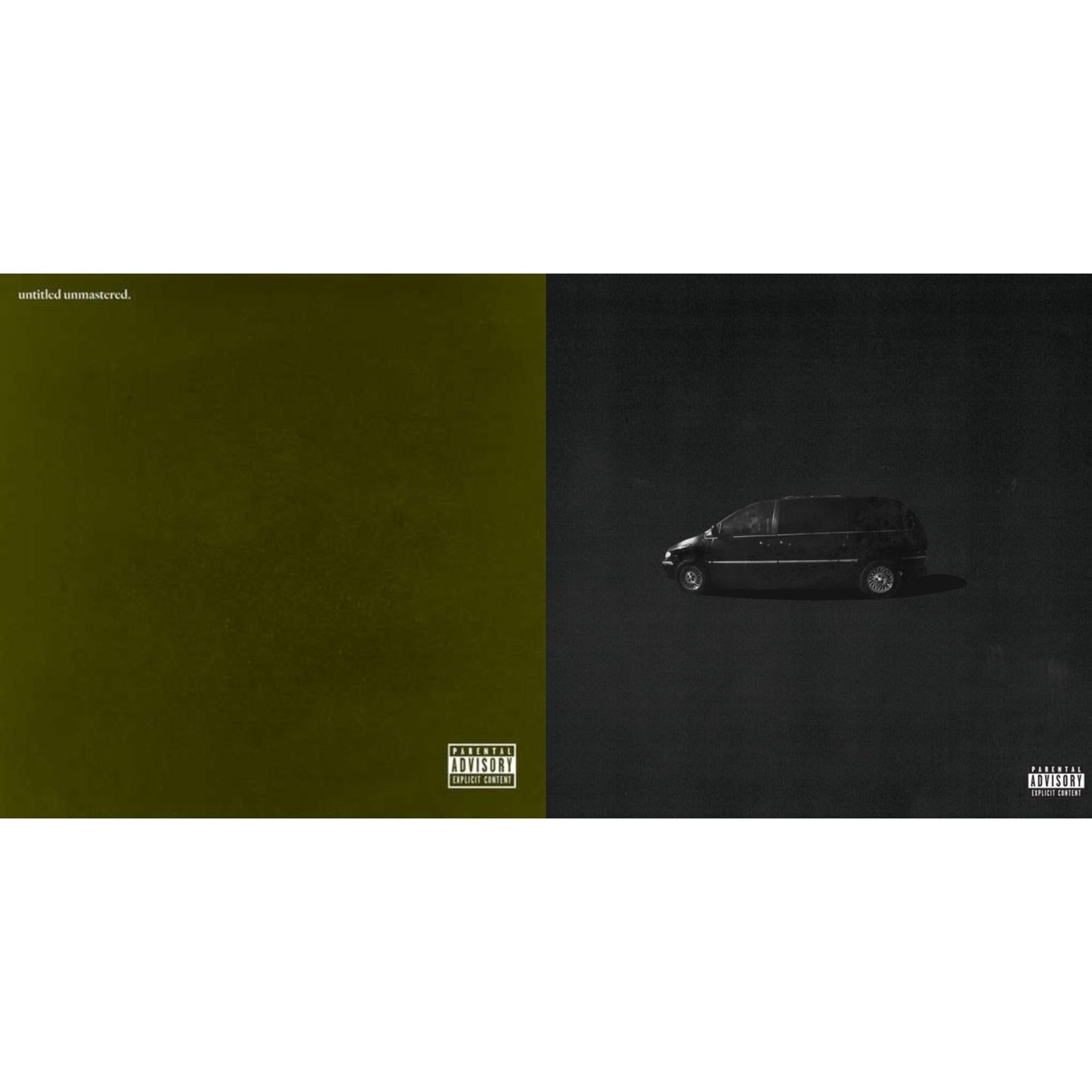 Kendrick Lamar - Good Kid, M.A.A.D City (X) (10Th Anniversary Edition) & Untitled Unmastered (X) - CD Bundle