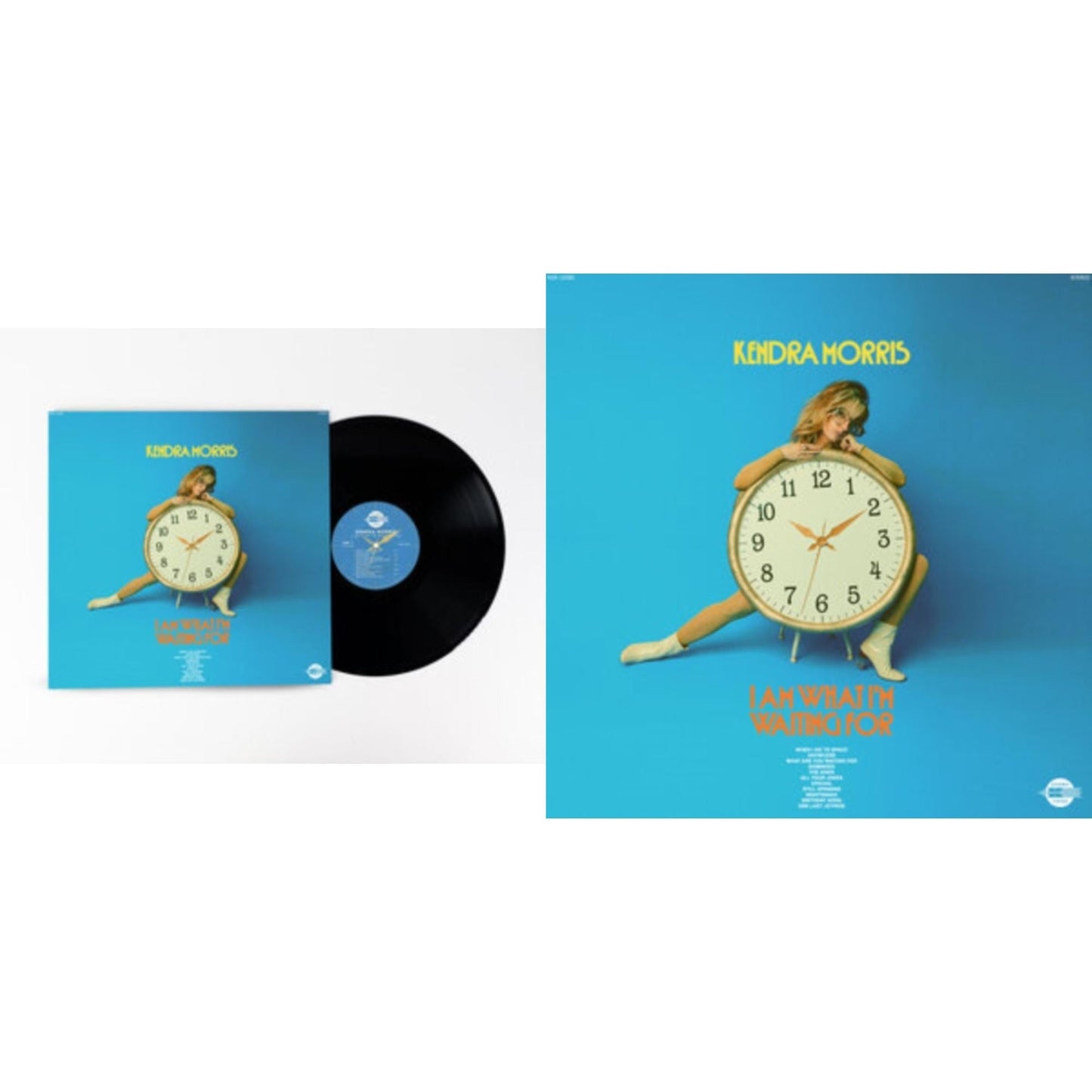 Kendra Morris - I Am What I'm Waiting For & I Am What I'm Waiting For (Transparent Blue W/ White Swirl LP Vinyl)