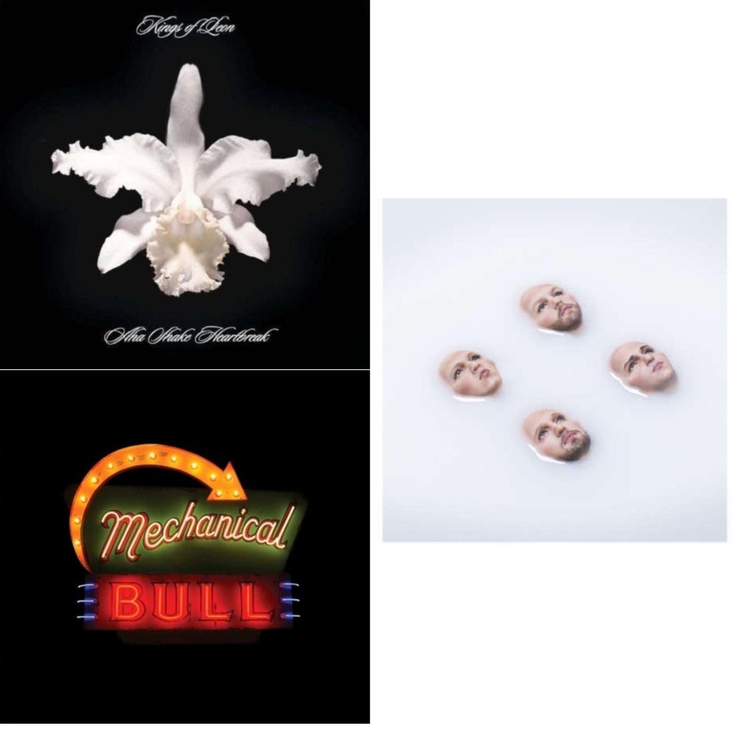 Kings Of Leon - Aha Shake Heartbreak (2LP/180G/Gatefold) & Mechanical Bull (2LP/180G/Dl Card/Gatefold) & Walls (180G/Gatefold/Dl Card)