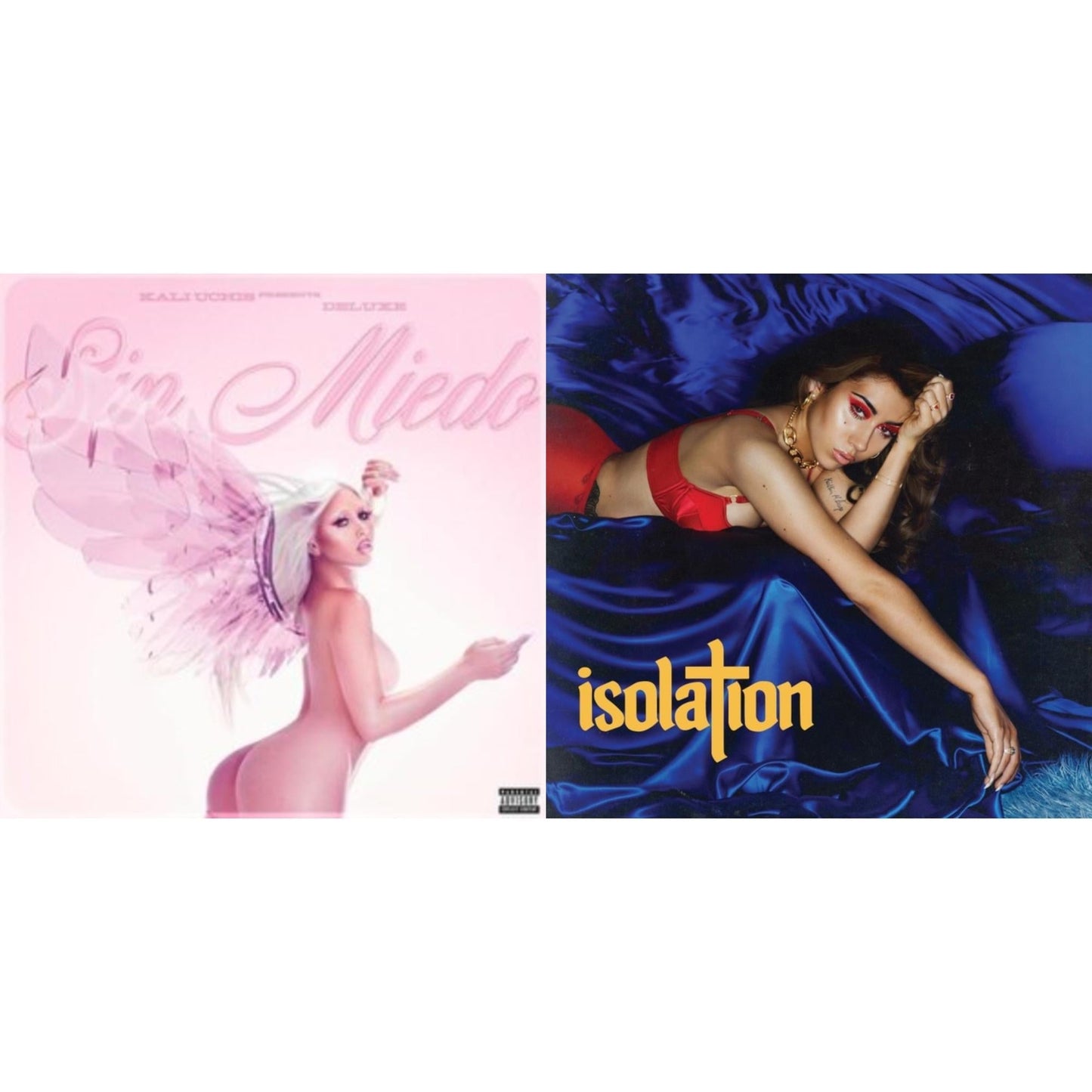 Kali Uchis - Sin Miedo (Del Amor Y Otros Demonios) Ꝏ (X) & Isolation (Blue Jay Colored LP Vinyl)