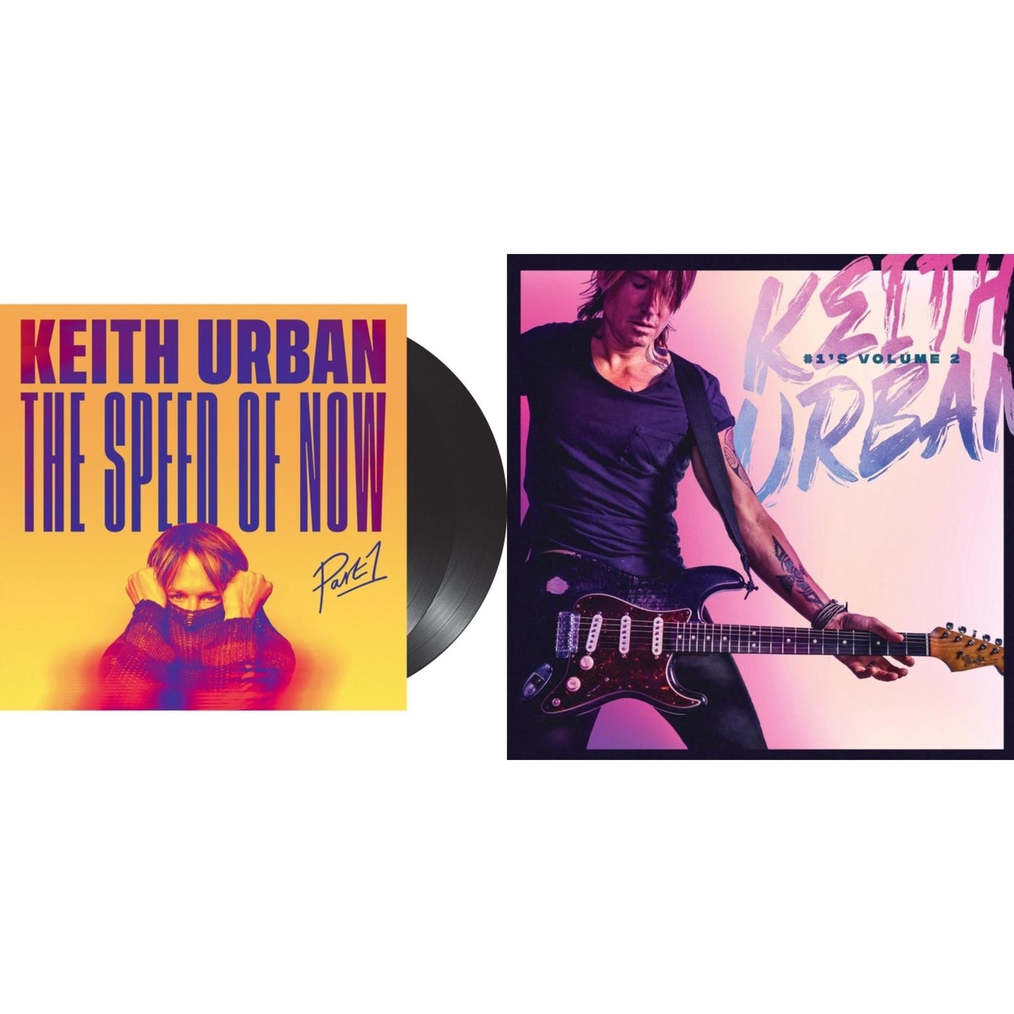 Keith Urban - Speed Of Now Part 1 (2LP) & #1'S - Volume 2 (Grape LP Vinyl)