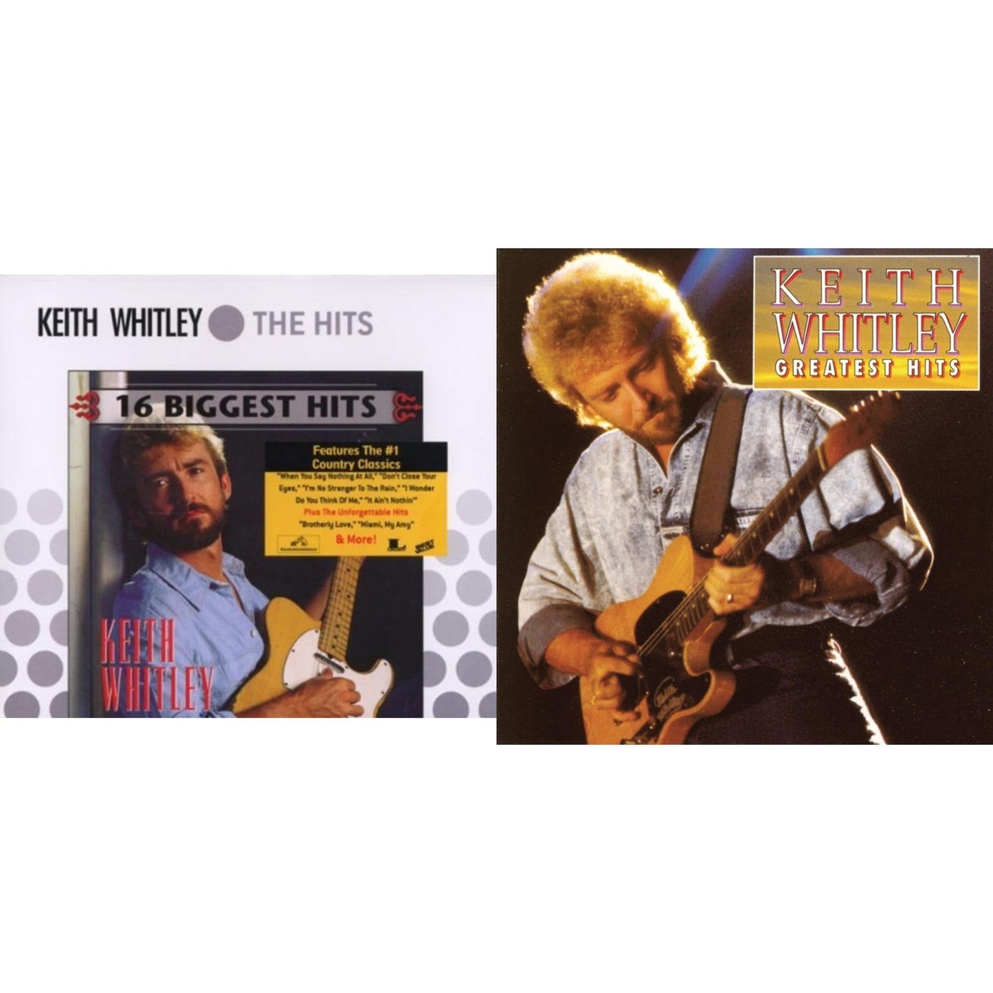Keith Whitley - 16 Biggest Hits & Greatest Hits - CD Bundle