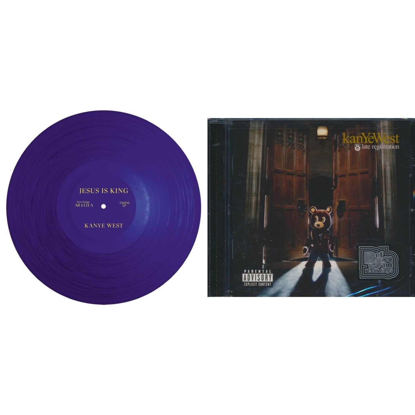 Kanye West - Jesus Is King & Late Registration - CD Bundle