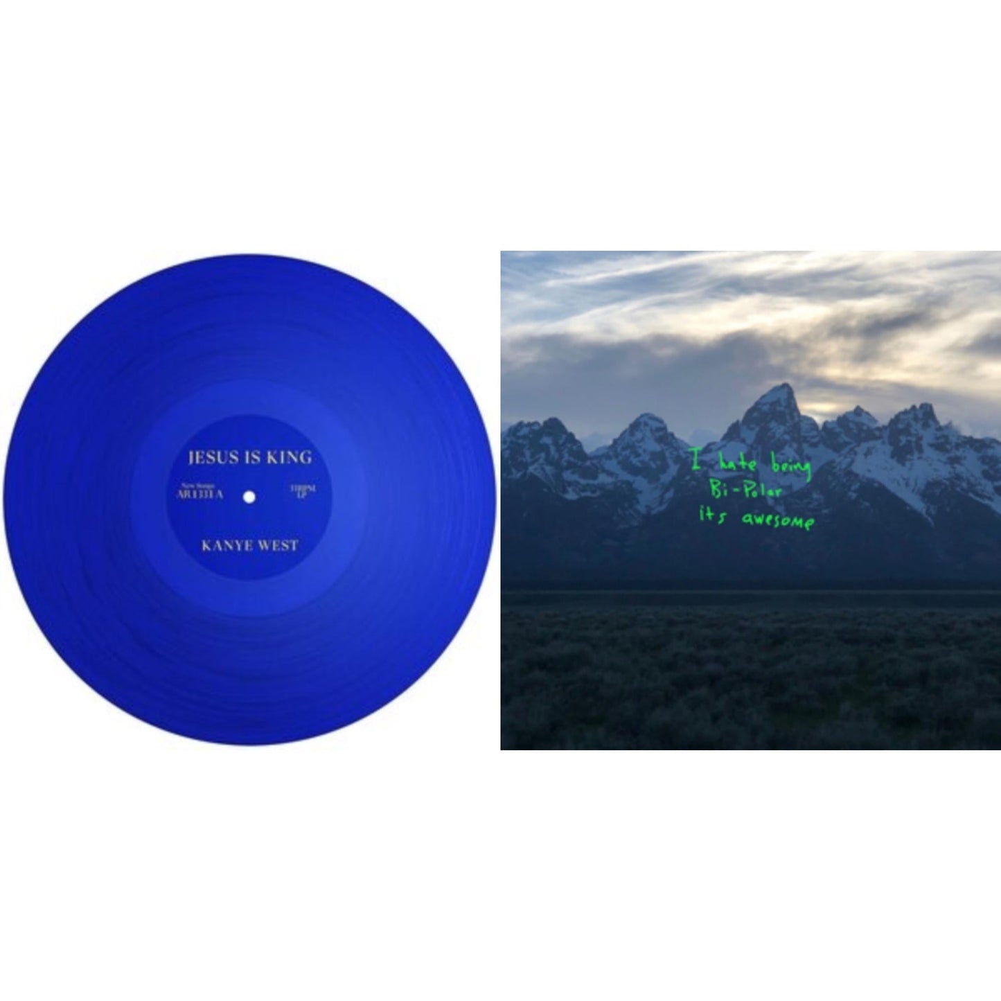 Kanye West - Jesus Is King & Ye - LP Vinyl Bundle