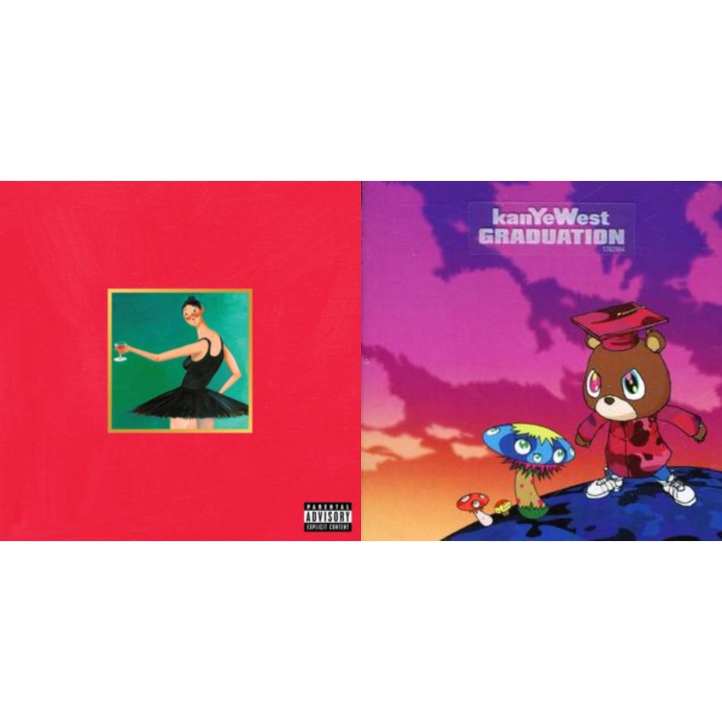 Kanye West - Graduation & My Beautiful Dark Twisted Fantasy - CD Bundle