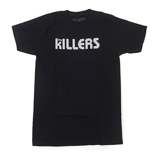 Killers Men'S Killers White Logo Shirt, Black, Medium Mens T Shirt Officially Licensed