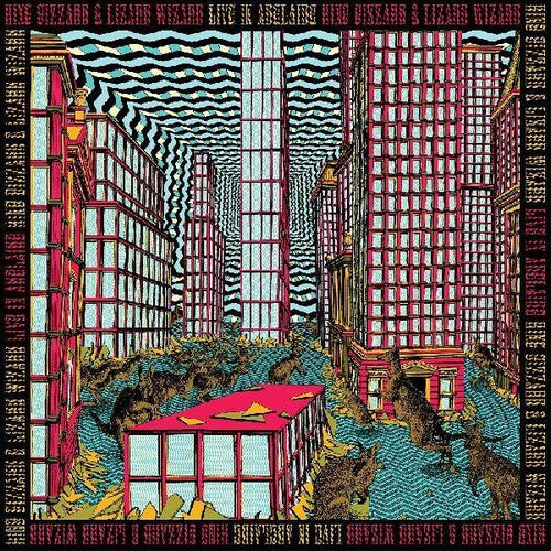 King Gizzard & The Lizard Wizard - Live In Adelaide ‘19 (US Fuzz Club Official Bootleg) (DELUXE EDITION, INDIE EXCLUSIVE, PINK, ORANGE, & BLUE VINYL) Vinyl Record