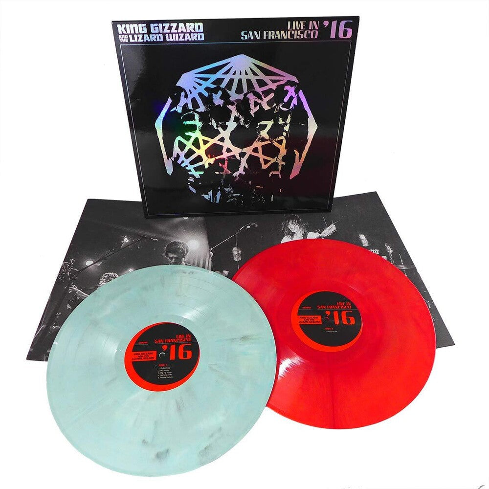King Gizzard & The Lizard Wizard – Live In San Francisco '16 (Deluxe Fog/Sunburst 2-LP Vinyl) Vinyl Record
