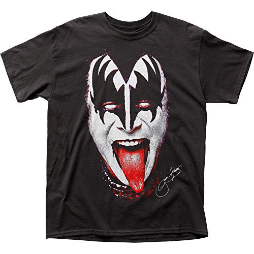 Kiss Kiss Demon Adult Tee Mens T Shirt Officially Licensed