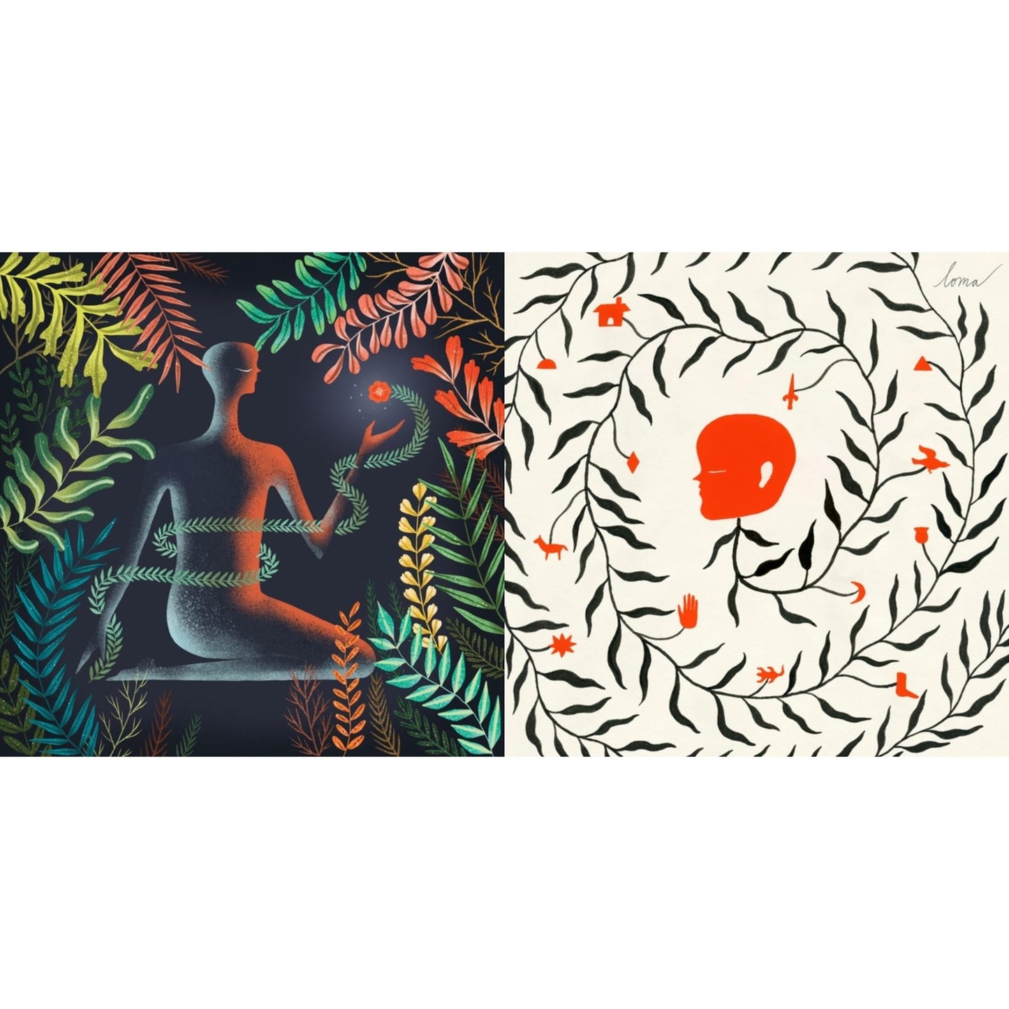 Loma - Don't Shy Away & How Will I Live Without A Body (Color LP Vinyl)