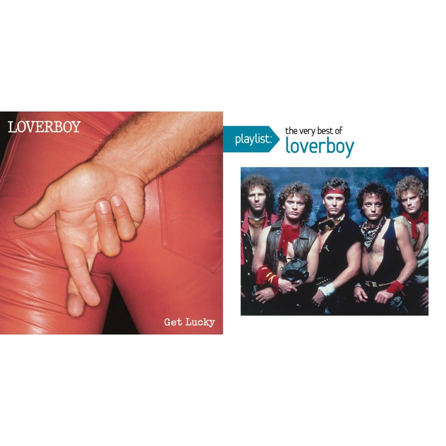 Loverboy - Get Lucky & Playlist: Very Best Of Loverboy - CD Bundle