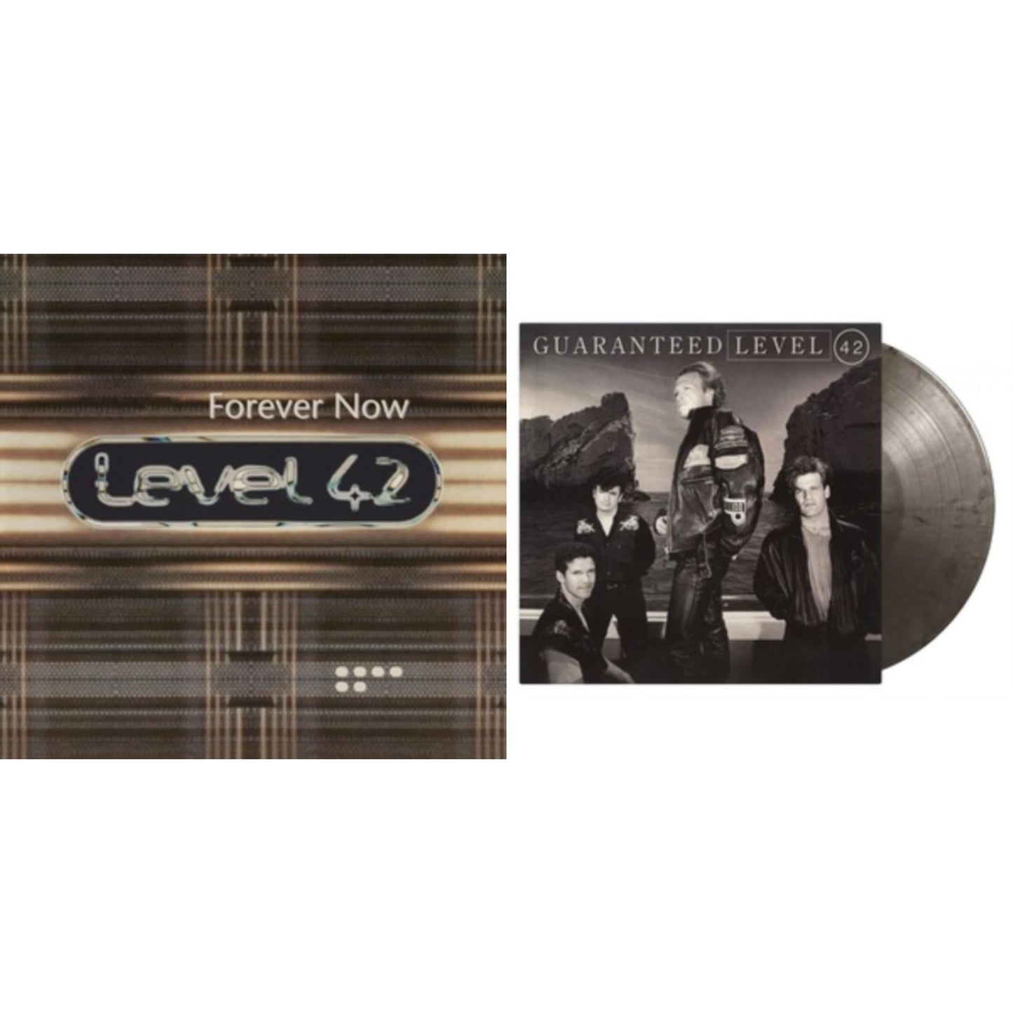 Level 42 - Forever Now (180G) & Guaranteed =Expanded= (Silver & Black Marbled Vinyl/2LP/180G)