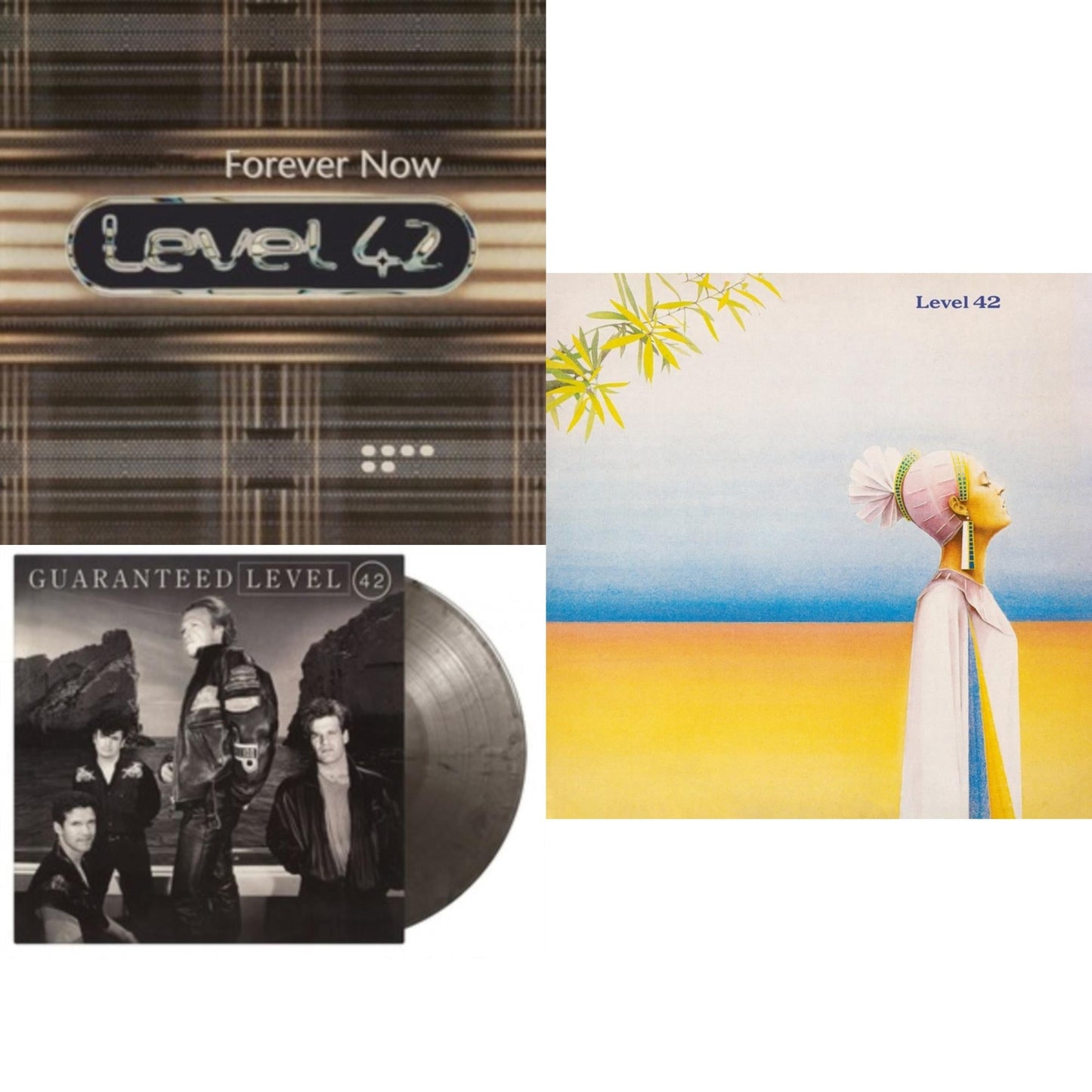 Level 42 - Level 42 & Forever Now (180G) & Guaranteed =Expanded= (Silver & Black Marbled Vinyl/2LP/180G)
