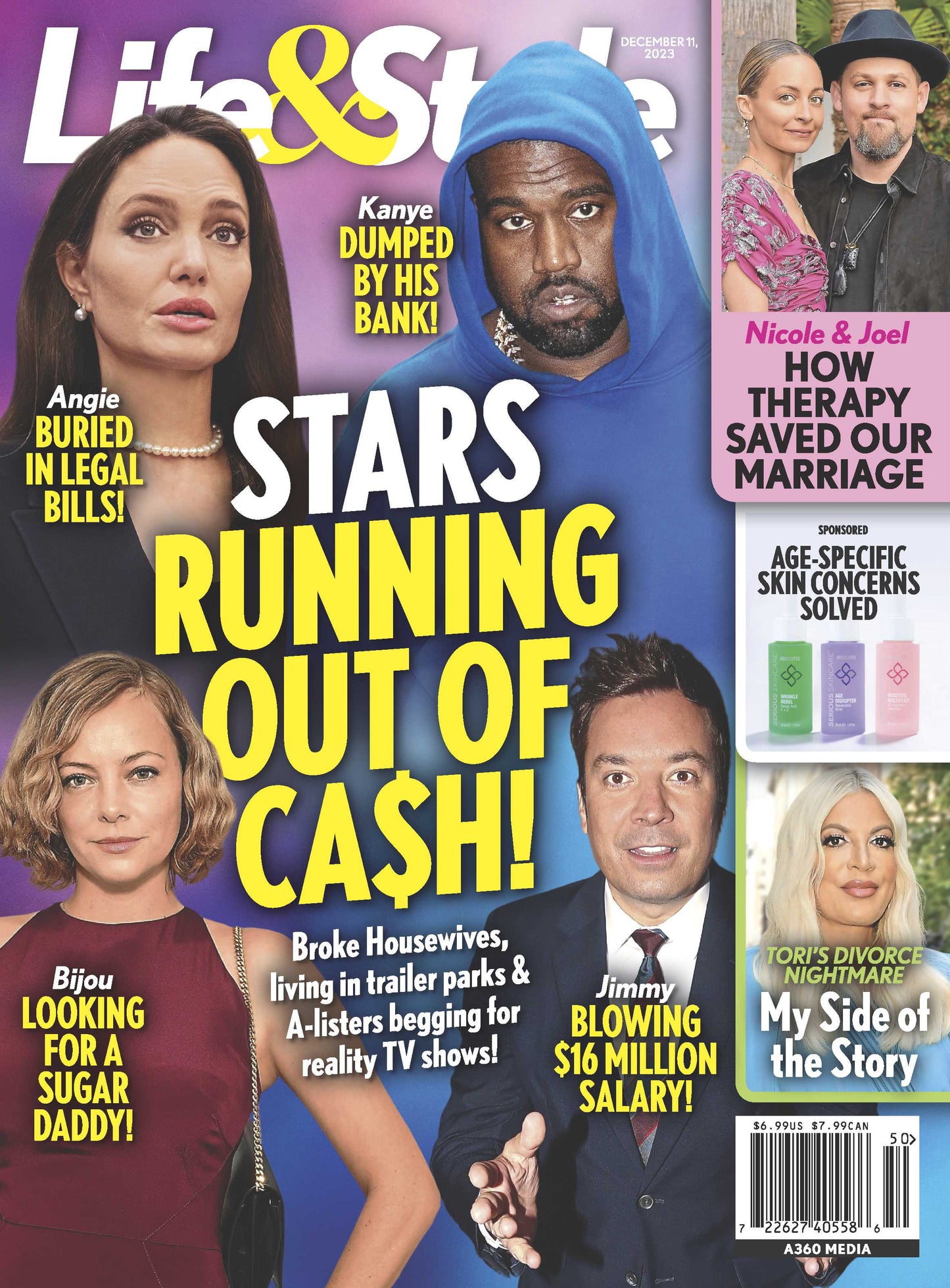 Life & Style - 12.11.23 Stars Running Out of Cash