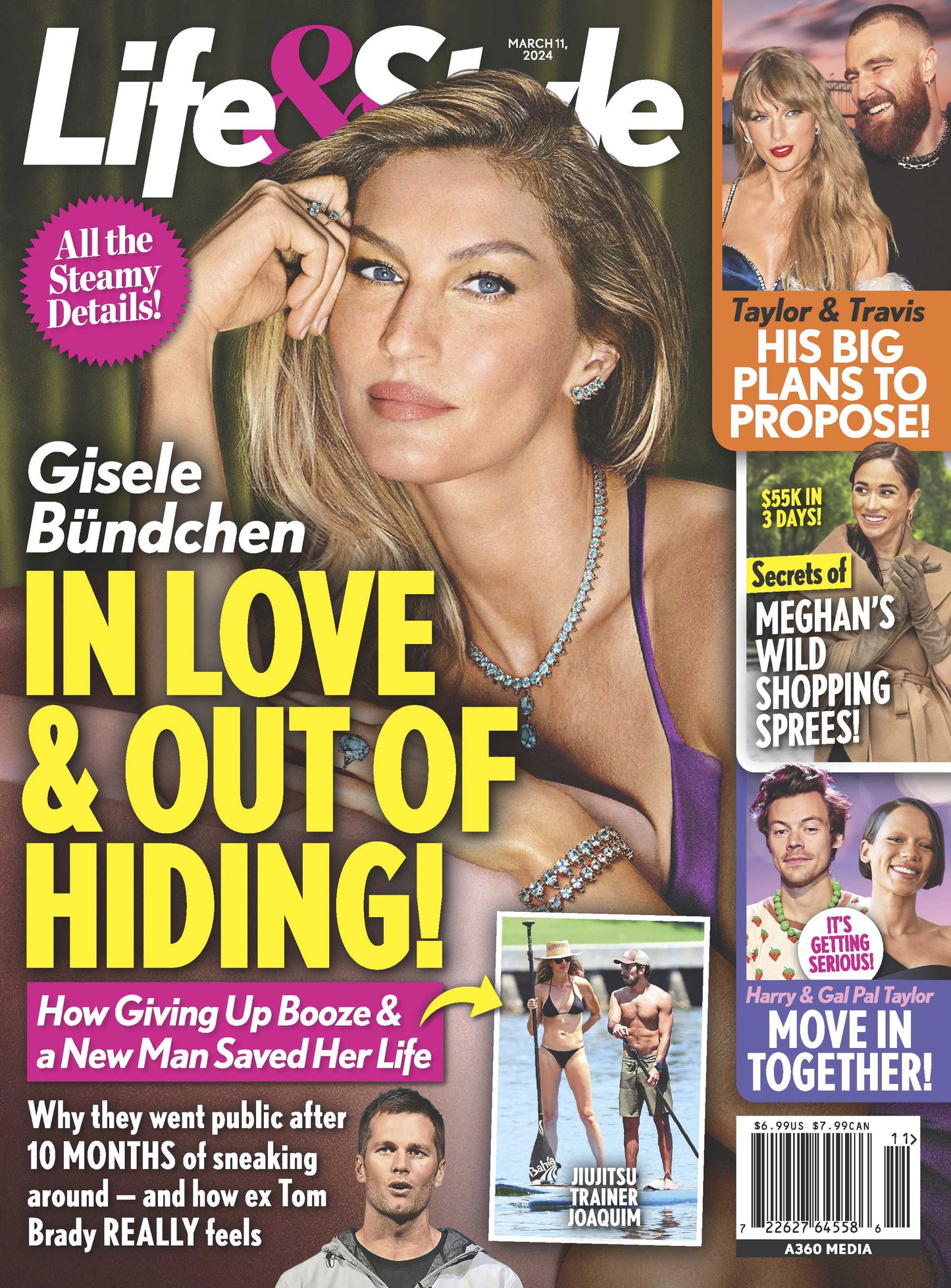 Life & Style - 03.11.24 Gisele Bundchen In Love and Out of Hiding