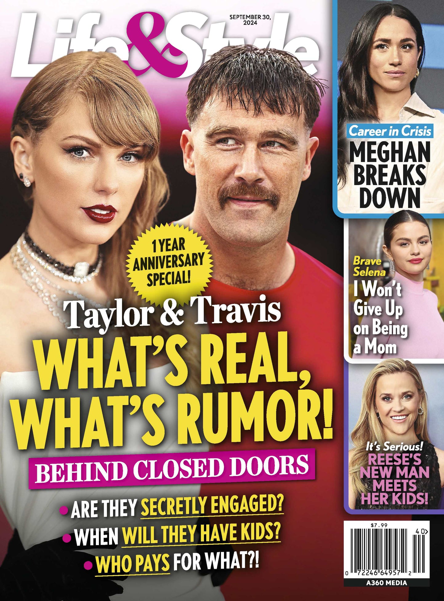 Life & Style - 09.30.24 Taylor and Travis Whats Real Whats Rumor