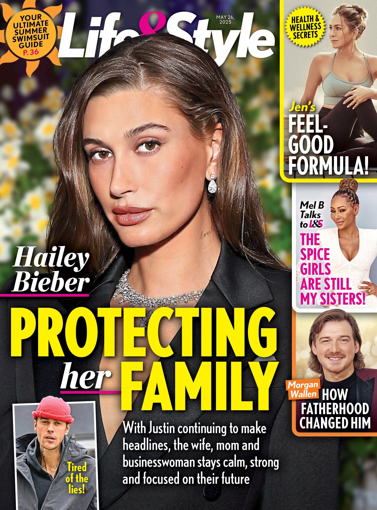 Life & Style - 05.26.25: Hailey Bieber Protects Her Family, Jennifer Aniston’s Guide To Happiness, Morgan Wallen’s Fatherhood Journey, Spice Girls Still Going Strong & More!