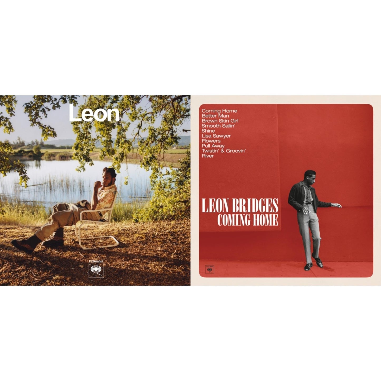 Leon Bridges - Leon & Coming Home (180G/Dl Card) - LP Vinyl Bundle