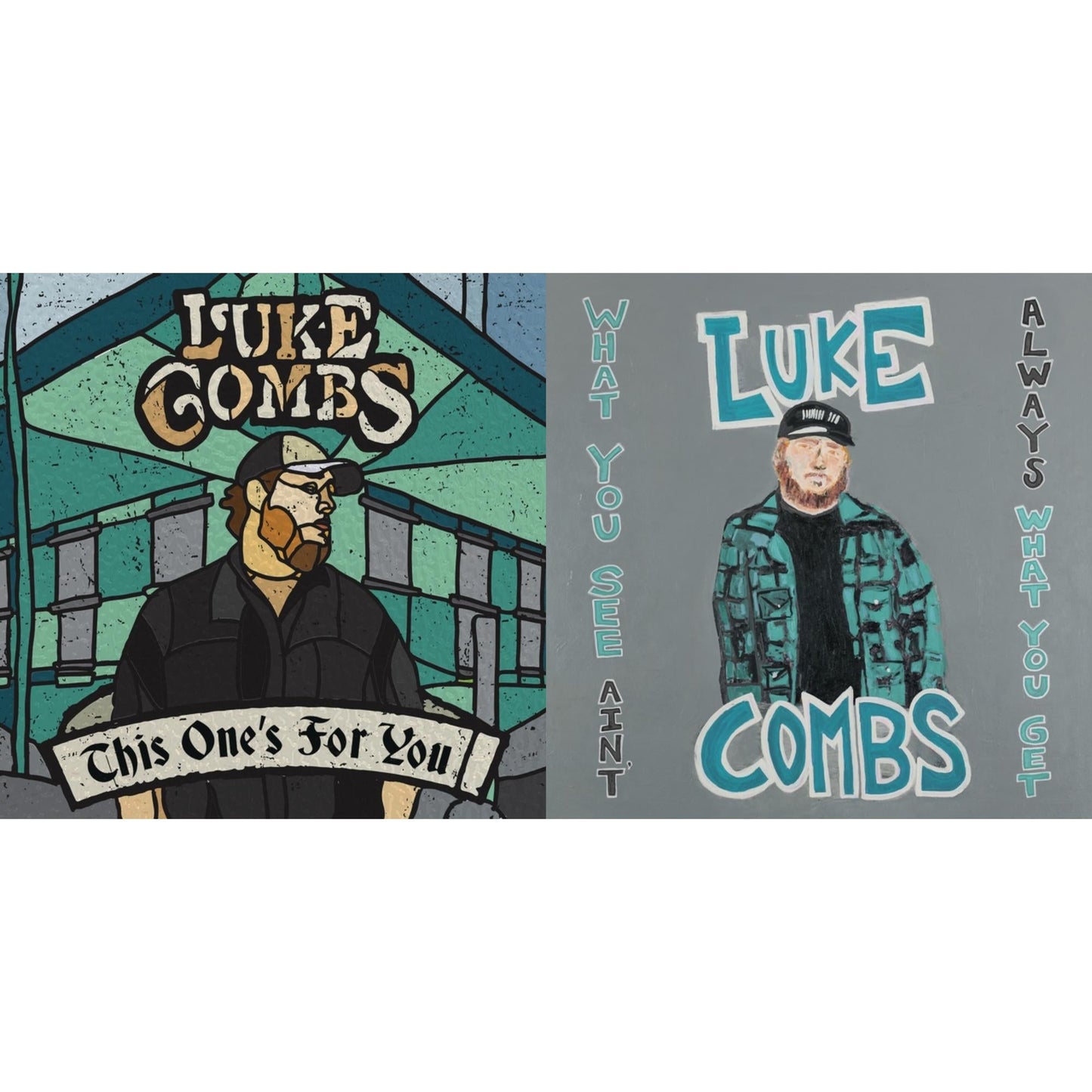 Luke Combs - This One's For You Too (Deluxe/2 LP/150G) & What You See Ain't Always What You Get (Deluxe Edition) (3LP/140G)
