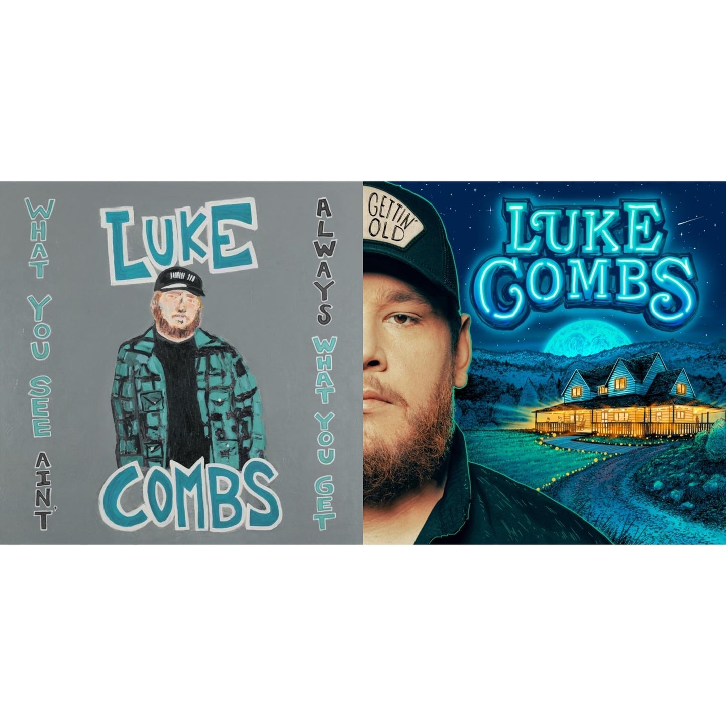 Luke Combs - What You See Ain't Always What You Get (Deluxe Edition) (3LP/140G) & Gettin' Old (2LP)