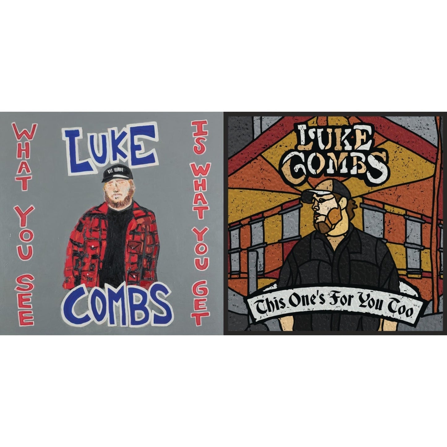 Luke Combs - What You See Is What You Get (2LP/140G) & This One's For You Too (Deluxe/2 LP/150G)