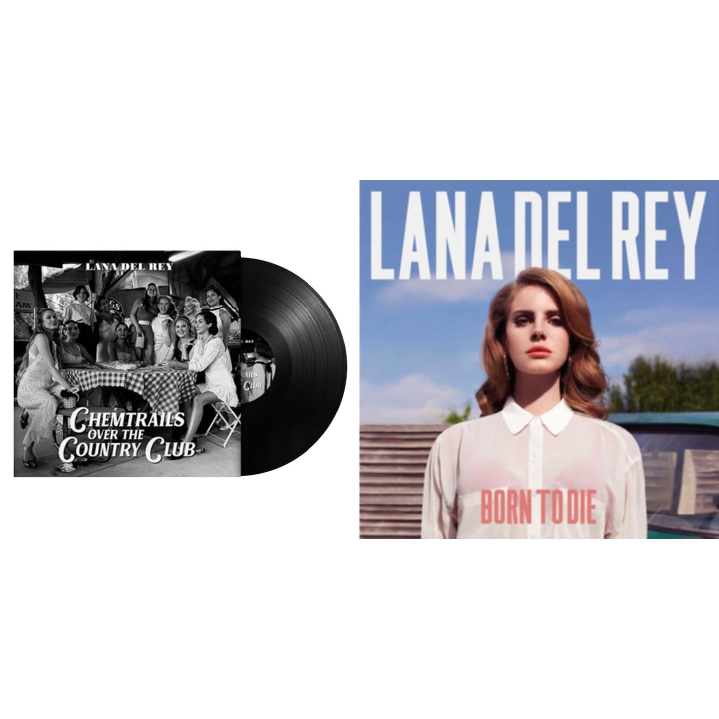 Lana Del Rey - Chemtrails Over The Country Club & Born To Die - LP Vinyl Bundle