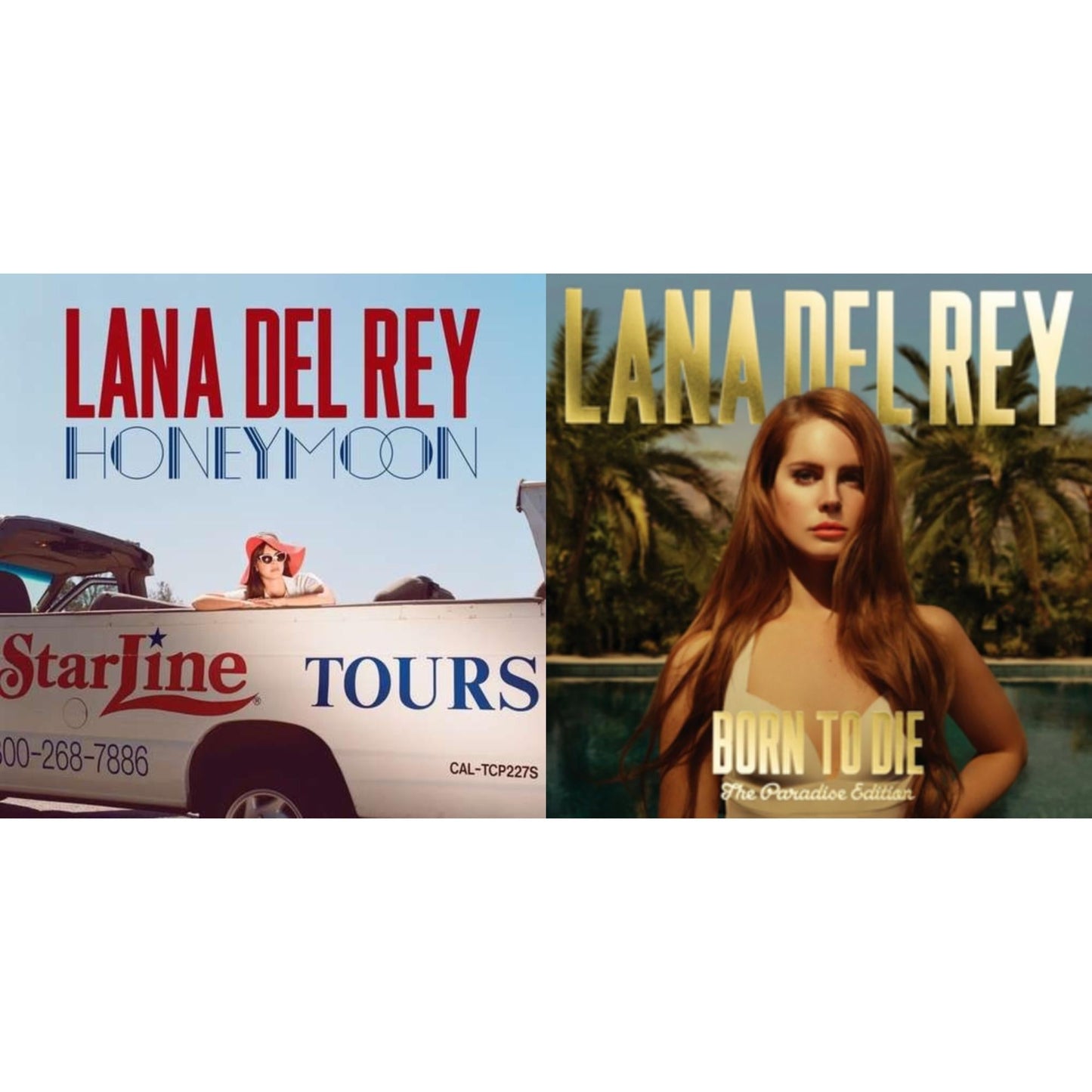 Lana Del Rey - Honeymoon & Born To Die (Paradise Edition) - CD Bundle