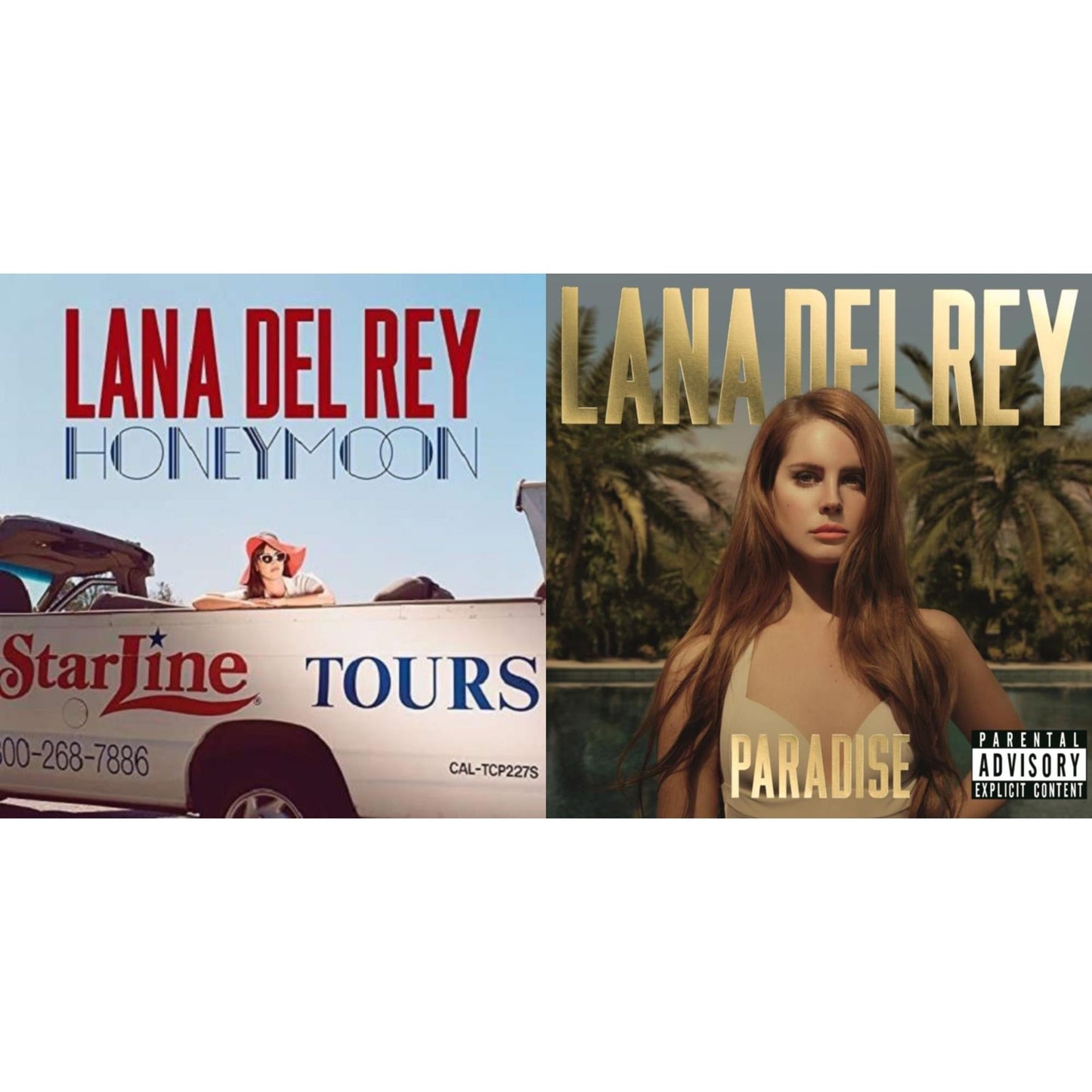 Lana Del Rey - Paradise & Honeymoon - LP Vinyl Bundle