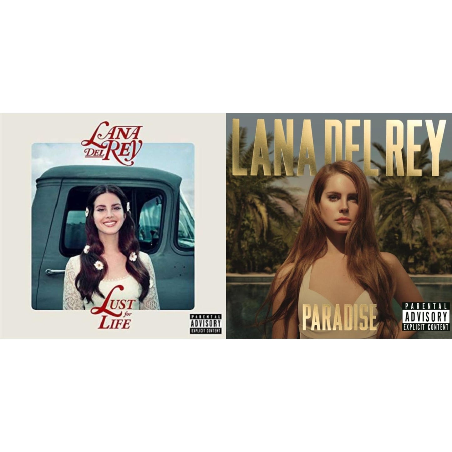 Lana Del Rey - Lust For Life & Paradise - LP Vinyl Bundle