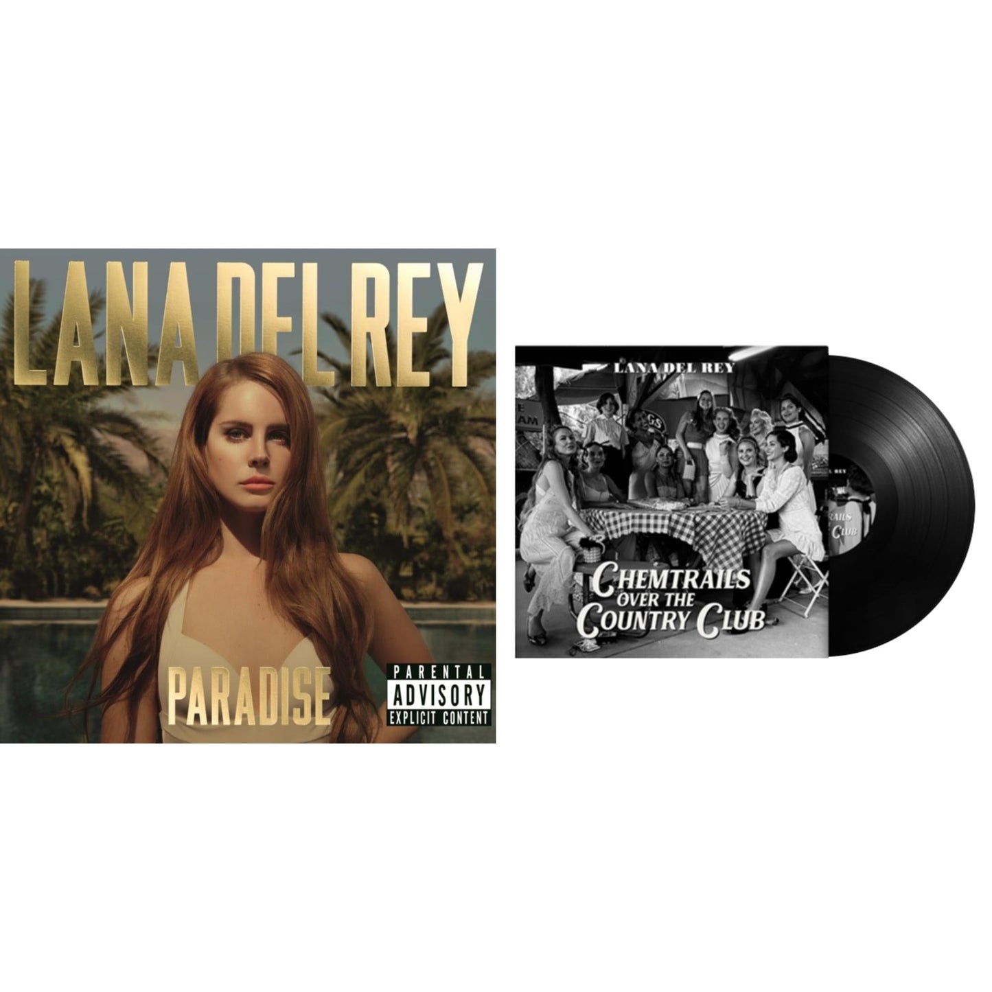 Lana Del Rey - Chemtrails Over The Country Club & Paradise - LP Vinyl Bundle