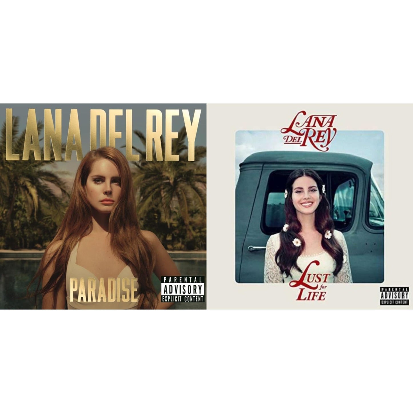 Lana Del Rey - Paradise & Lust For Life - LP Vinyl Bundle