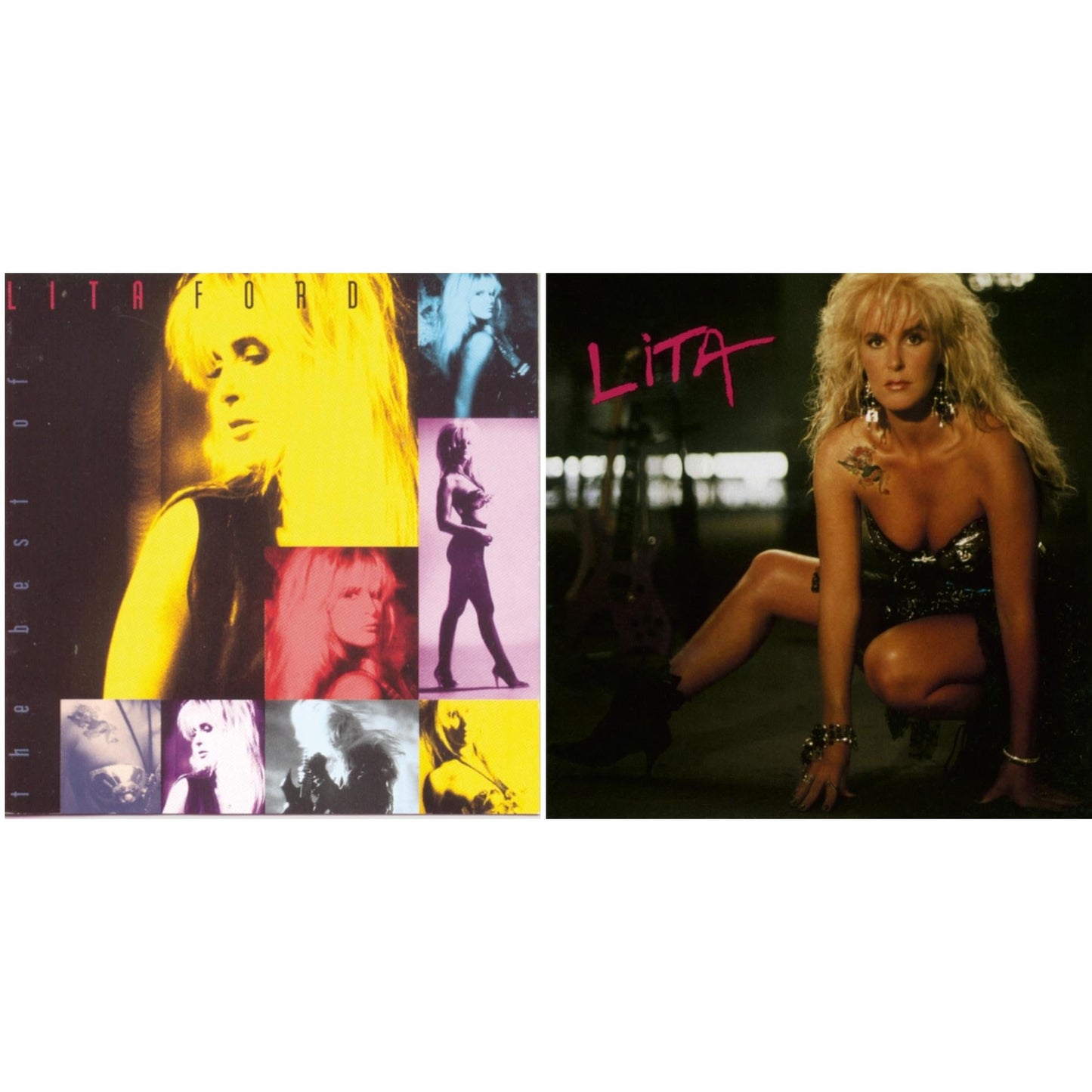 Lita Ford - Lita & Best Of Lita Ford - CD Bundle