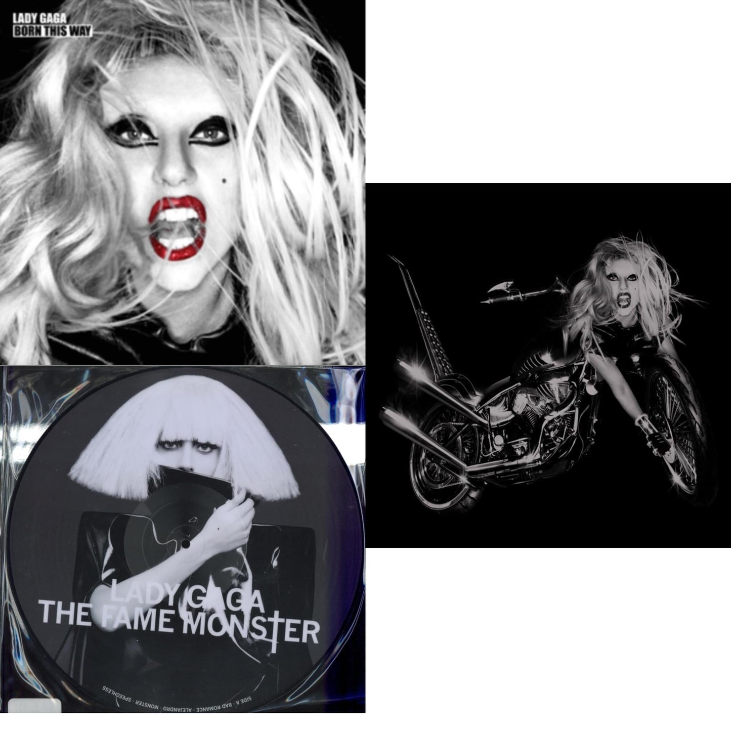 Lady Gaga - Born This Way - The Tenth Anniversary (3LP) & Fame Monster & Born This Way