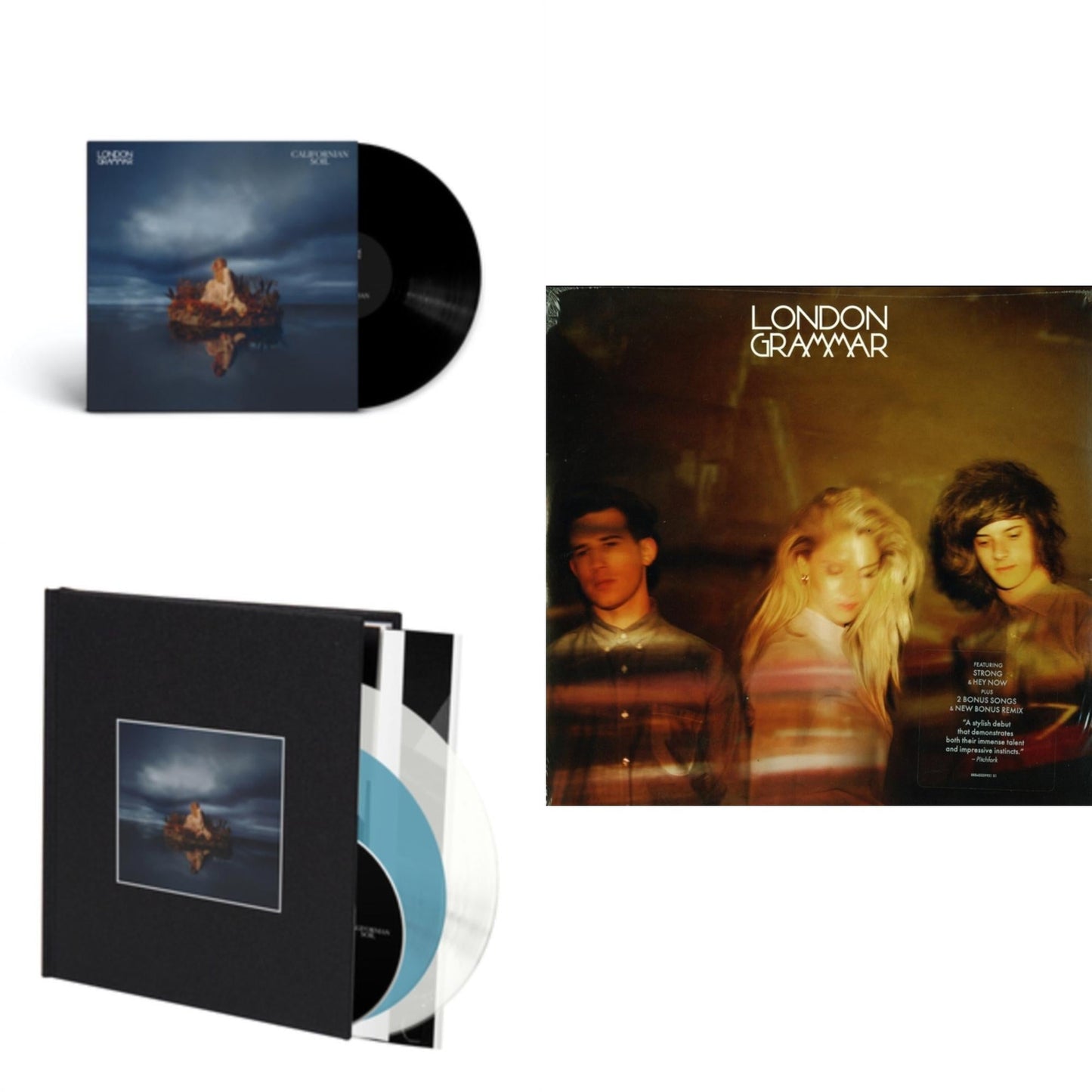 London Grammar - Californian Soil & Californian Soil (Deluxe/Book) & If You Wait (2LP/180G)