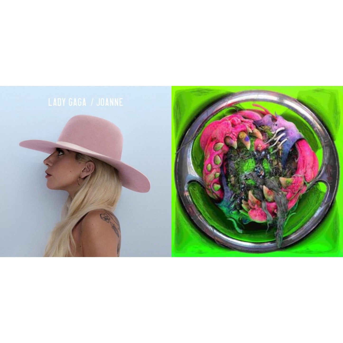 Lady Gaga - Dawn Of Chromatica (Clear LP Vinyl) & Joanne