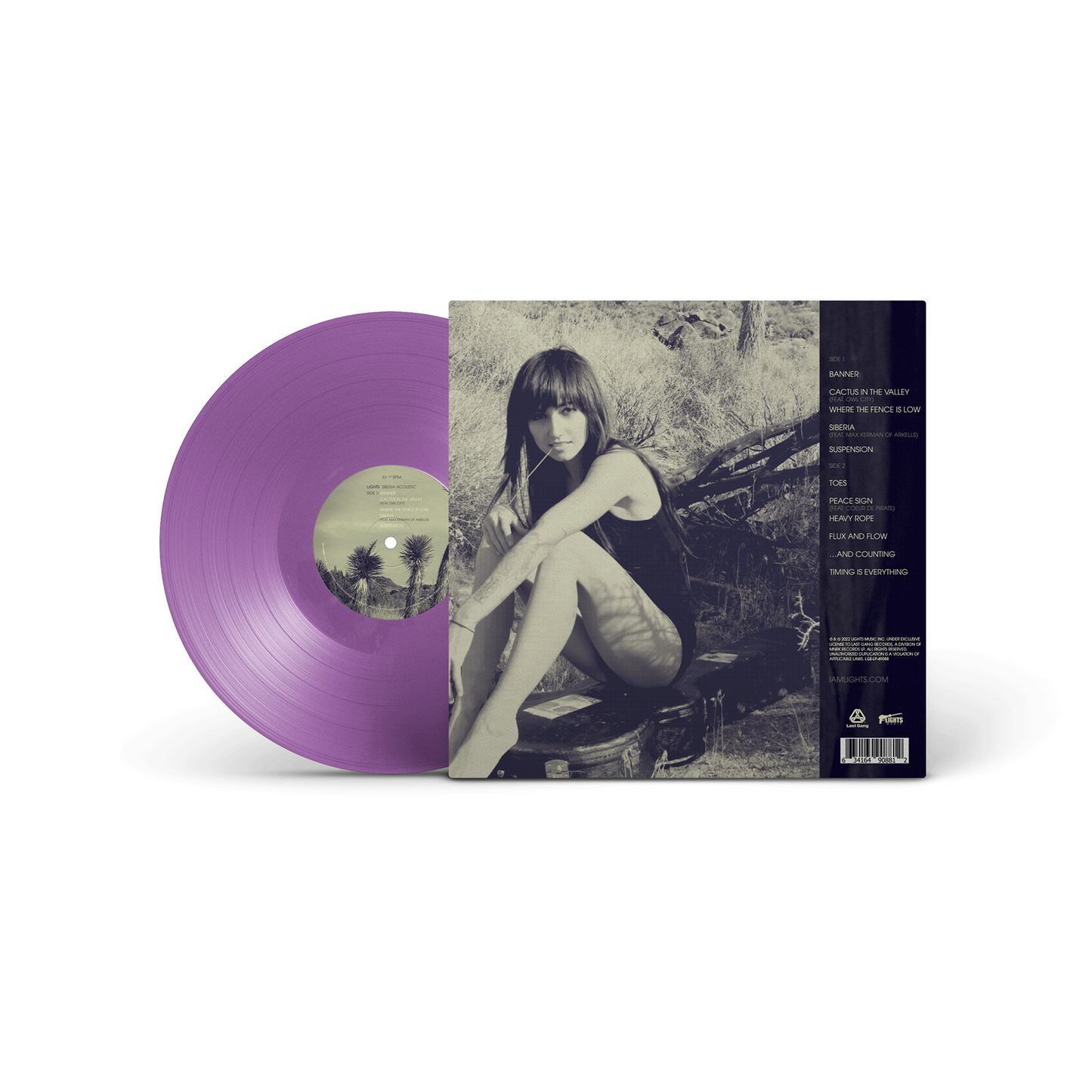 Lights - Siberia (Acoustic) Vinyl Record