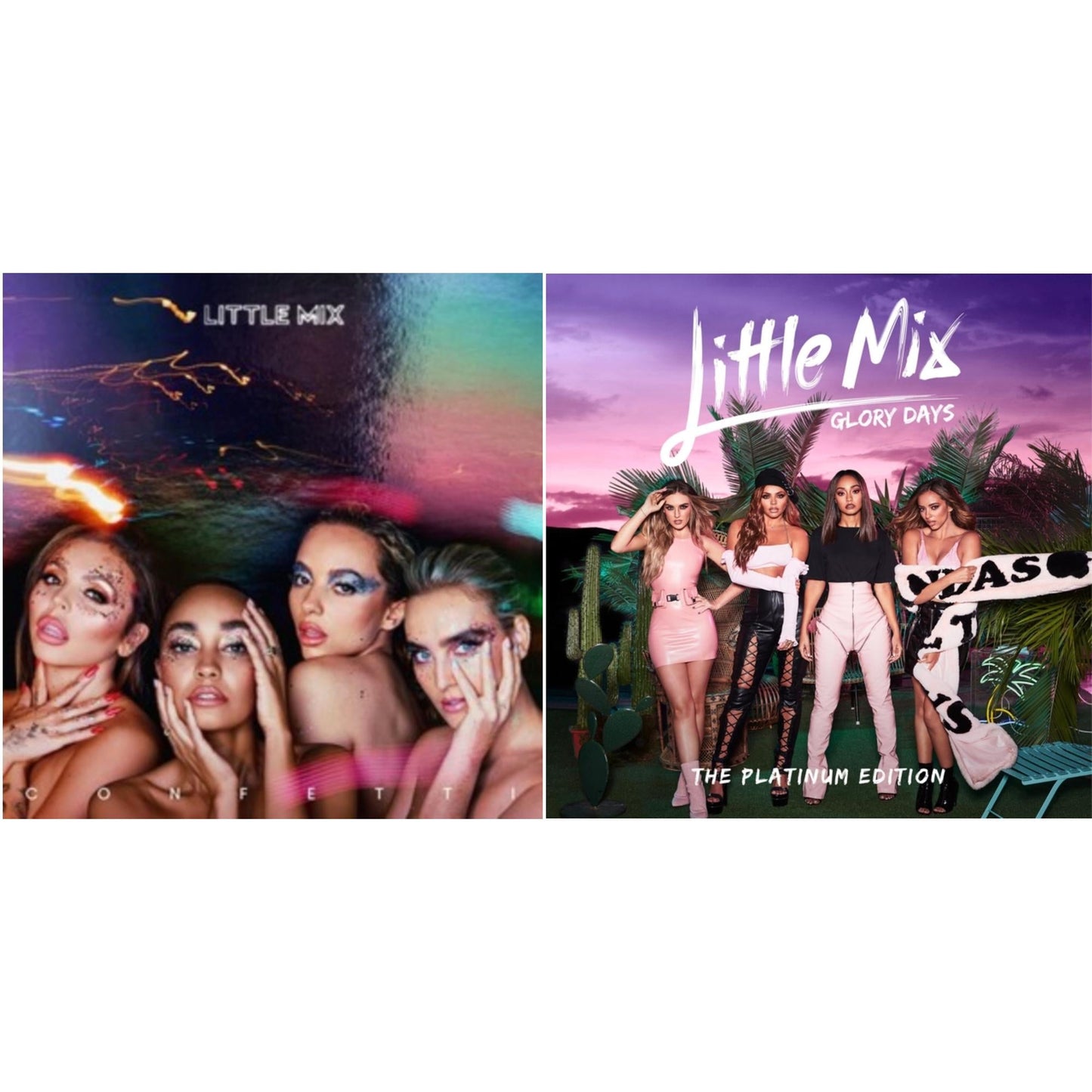 Little Mix - Confetti (Jewel Case) & Glory Days: Platinum Edition (CD/DVD)